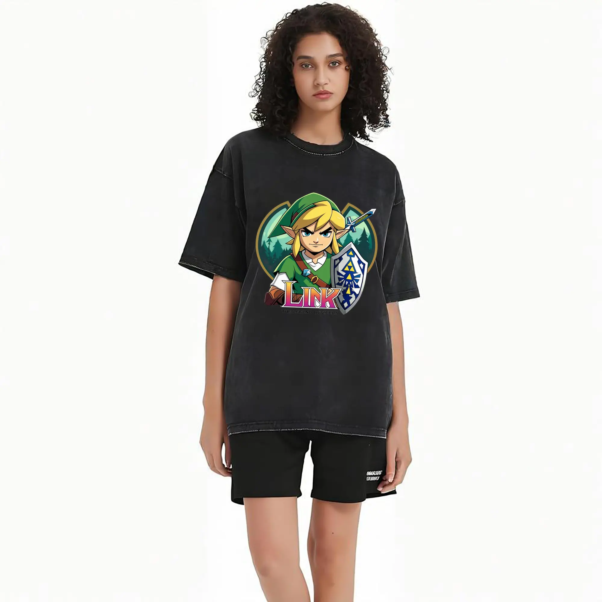 The Legend of Zelda Link cartoon shirt