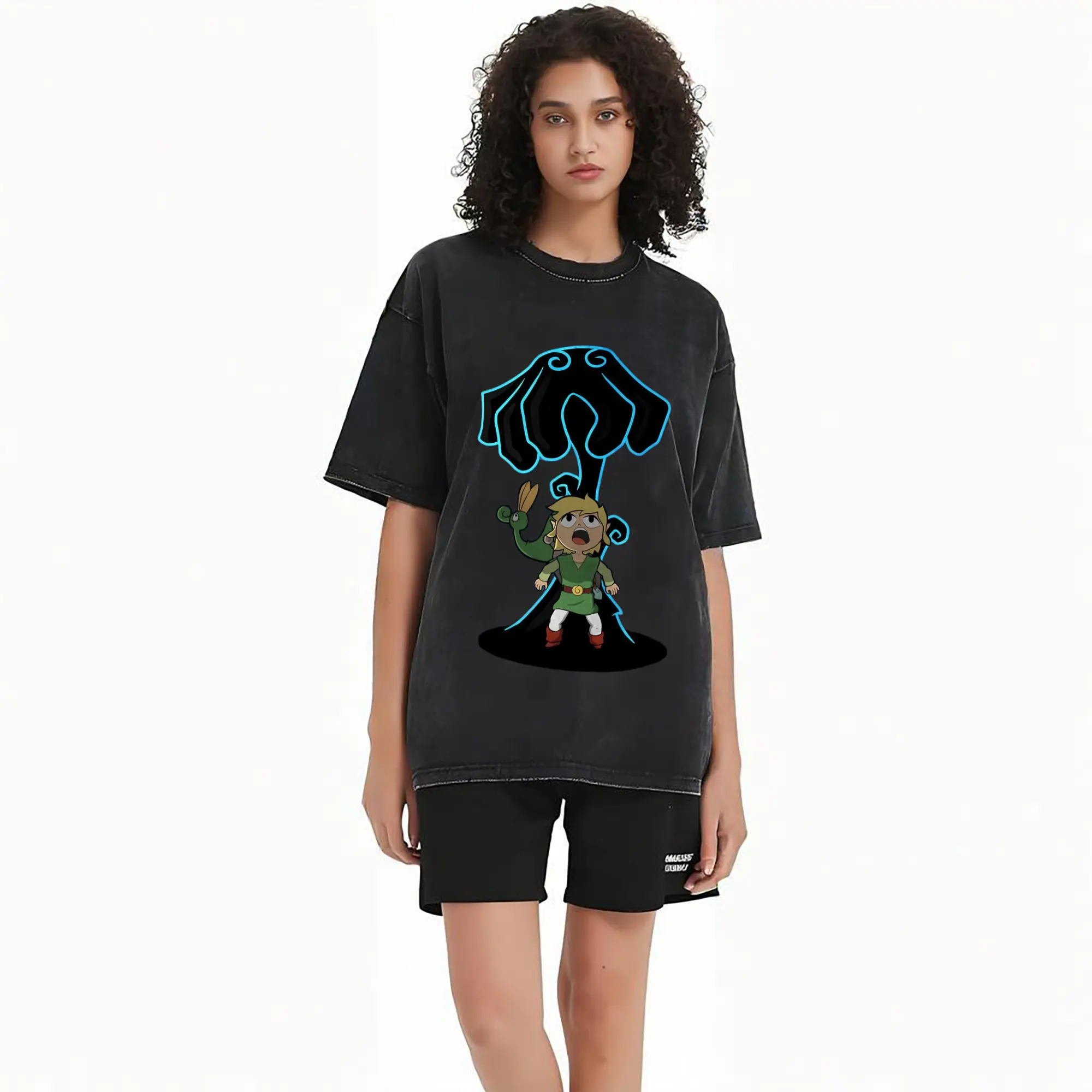 the legend of zelda link graphic t-shirt