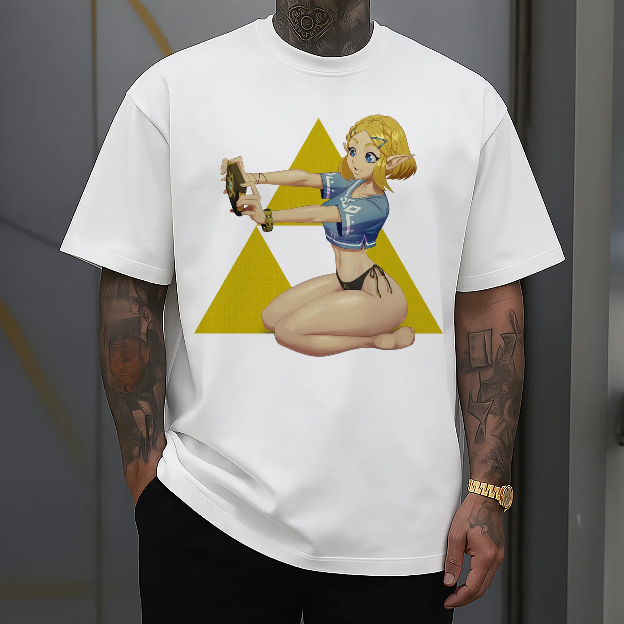 men's the legend of zelda Princess Zelda tee