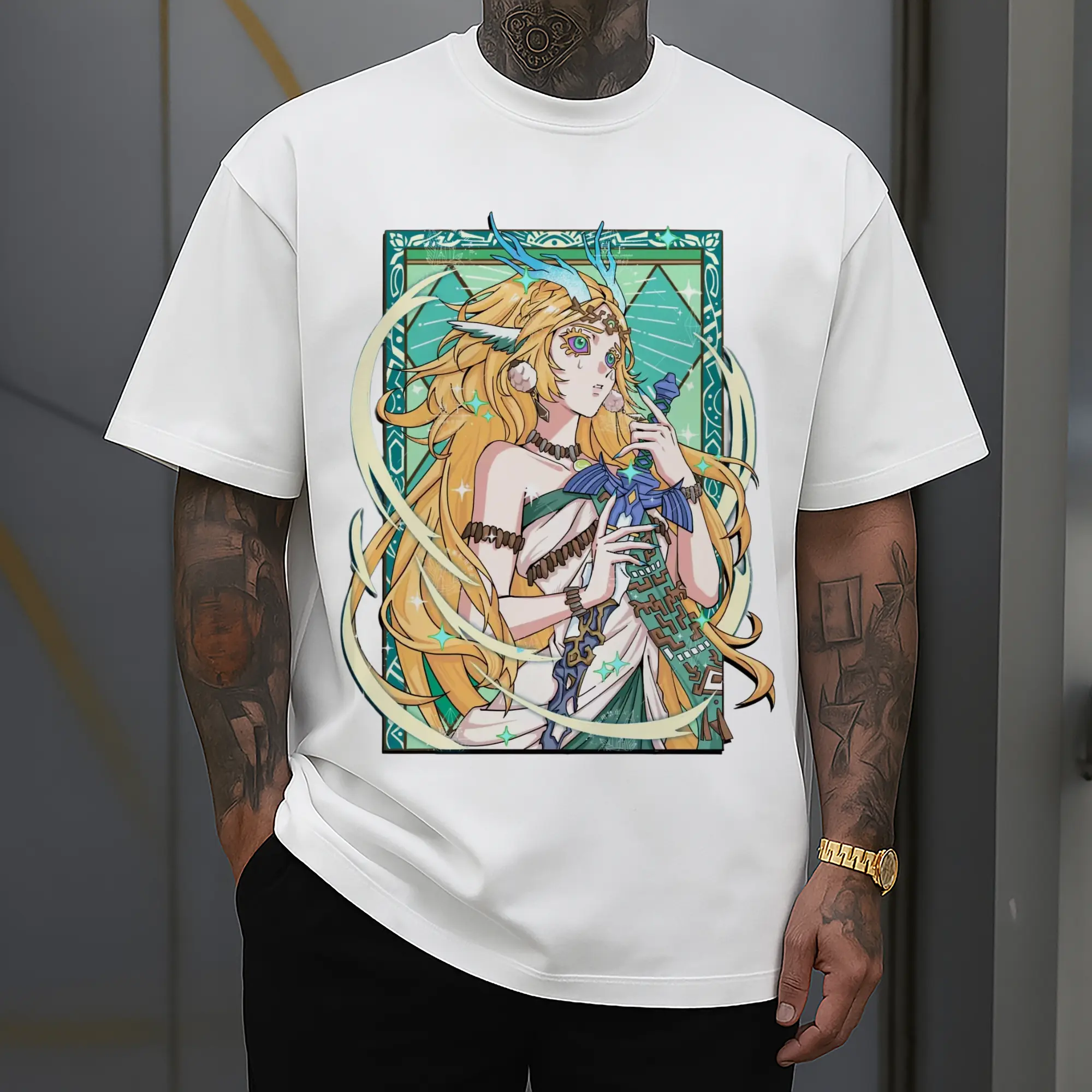 men's the legend of zelda Princess Zelda t-shirt​