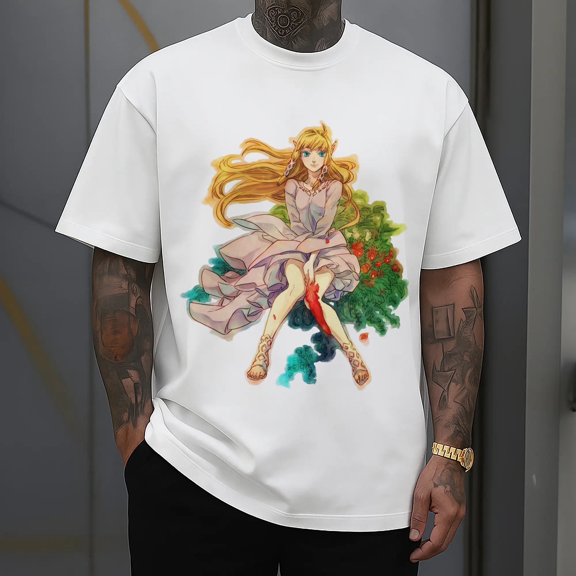 retro the legend of zelda Princess Zelda t-shirt​