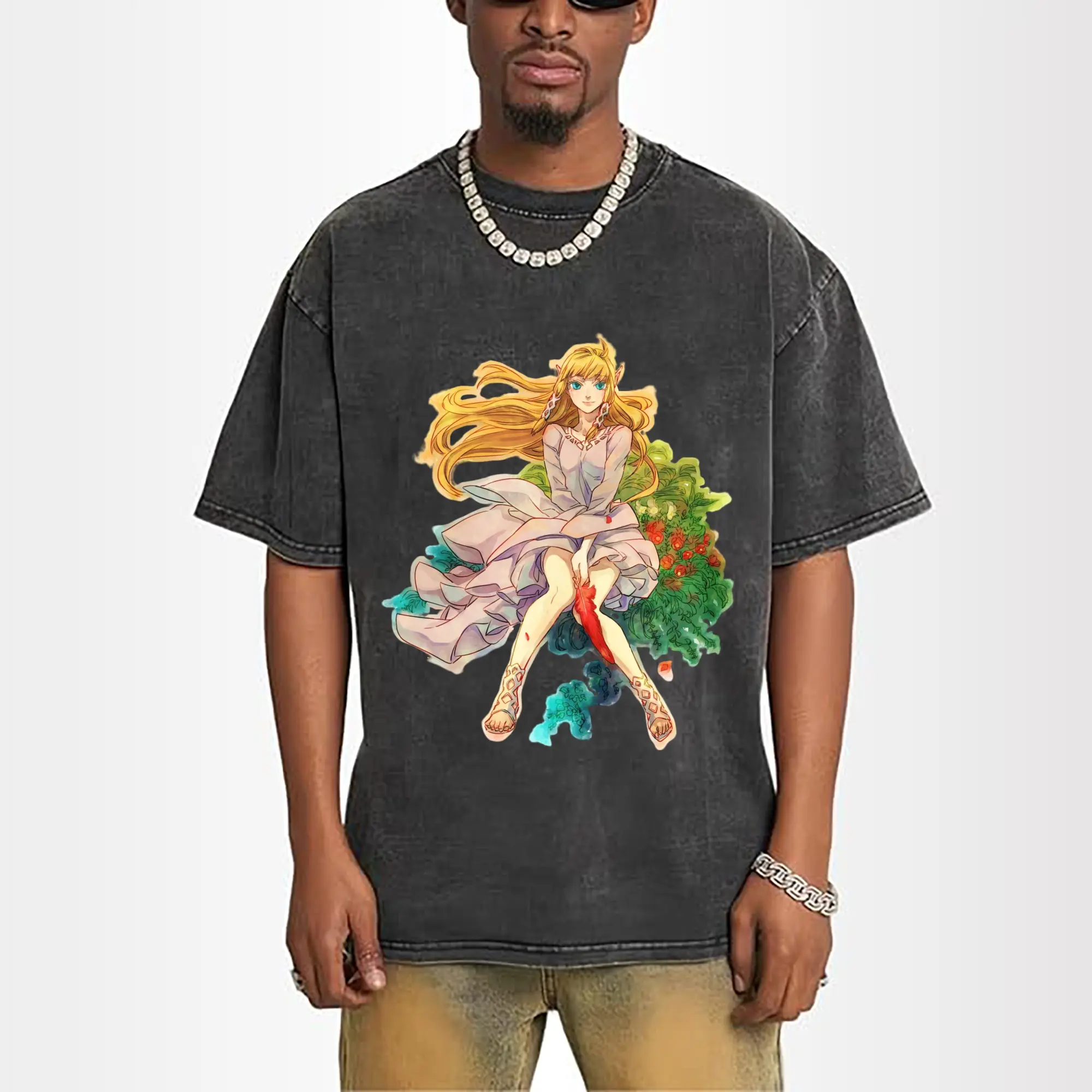 retro the legend of zelda Princess Zelda t-shirt​