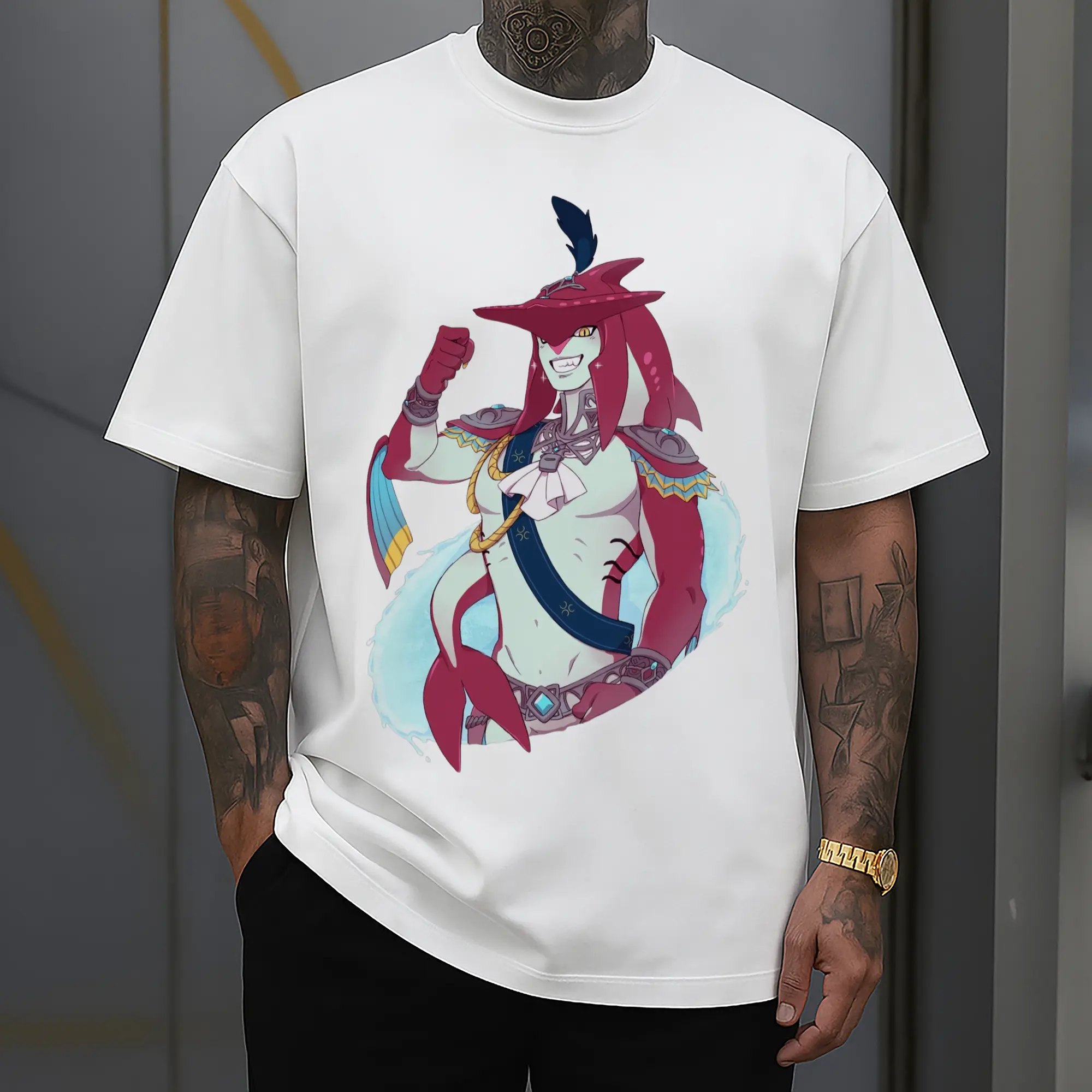 he legend of zelda Sidon tee