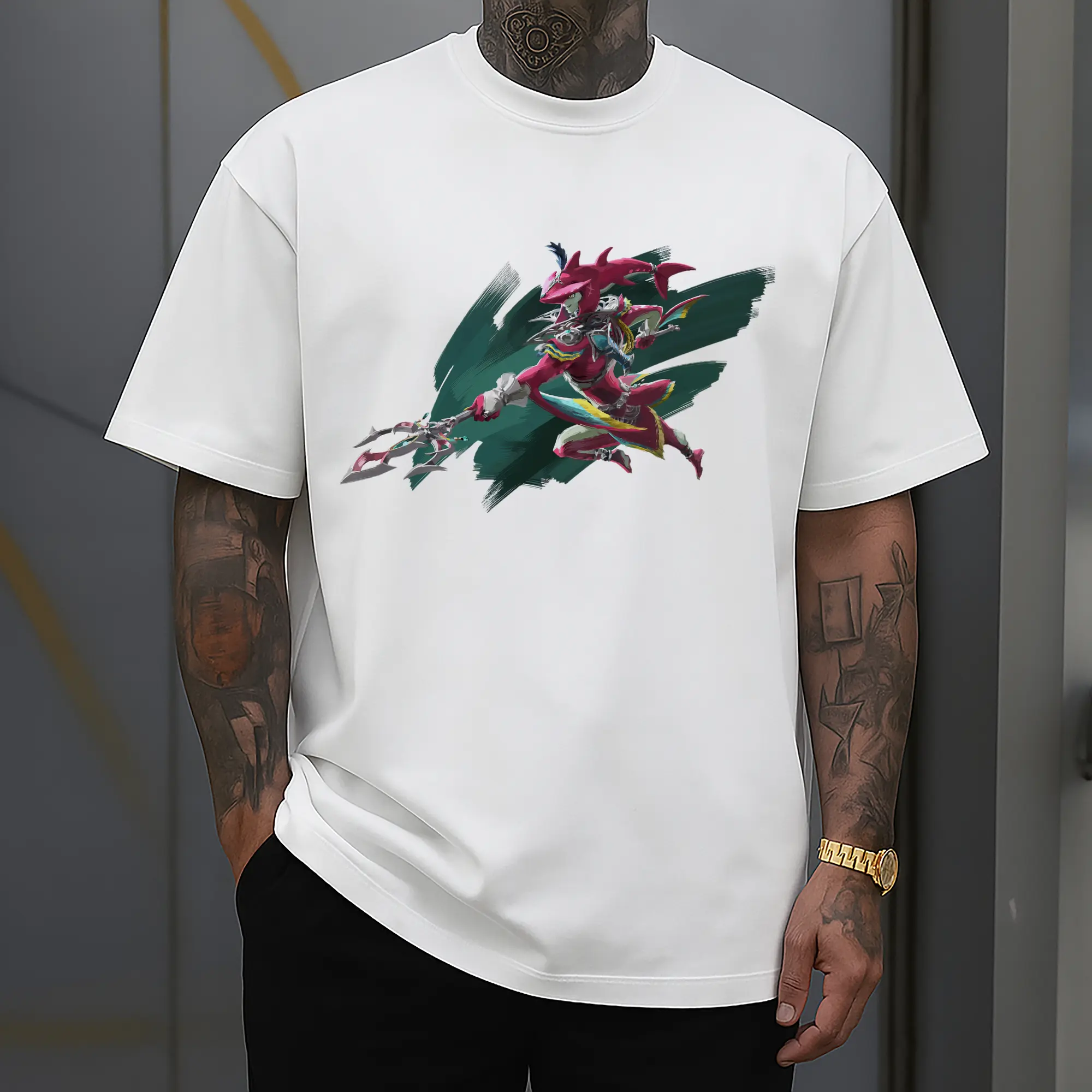 Legend of Zelda Prince Sidon art T-Shirt