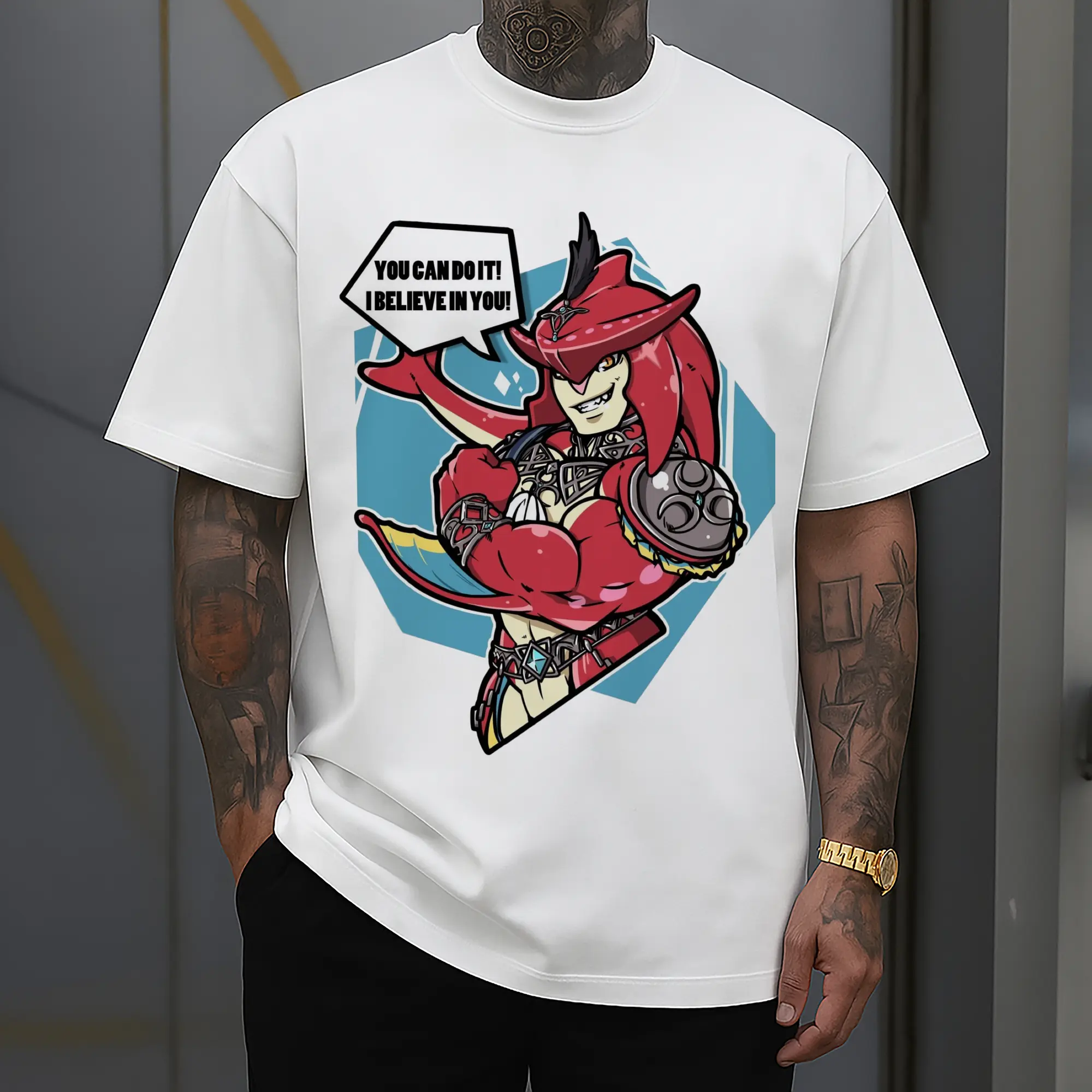 Legend of Zelda Prince Sidon Design  T-Shirt