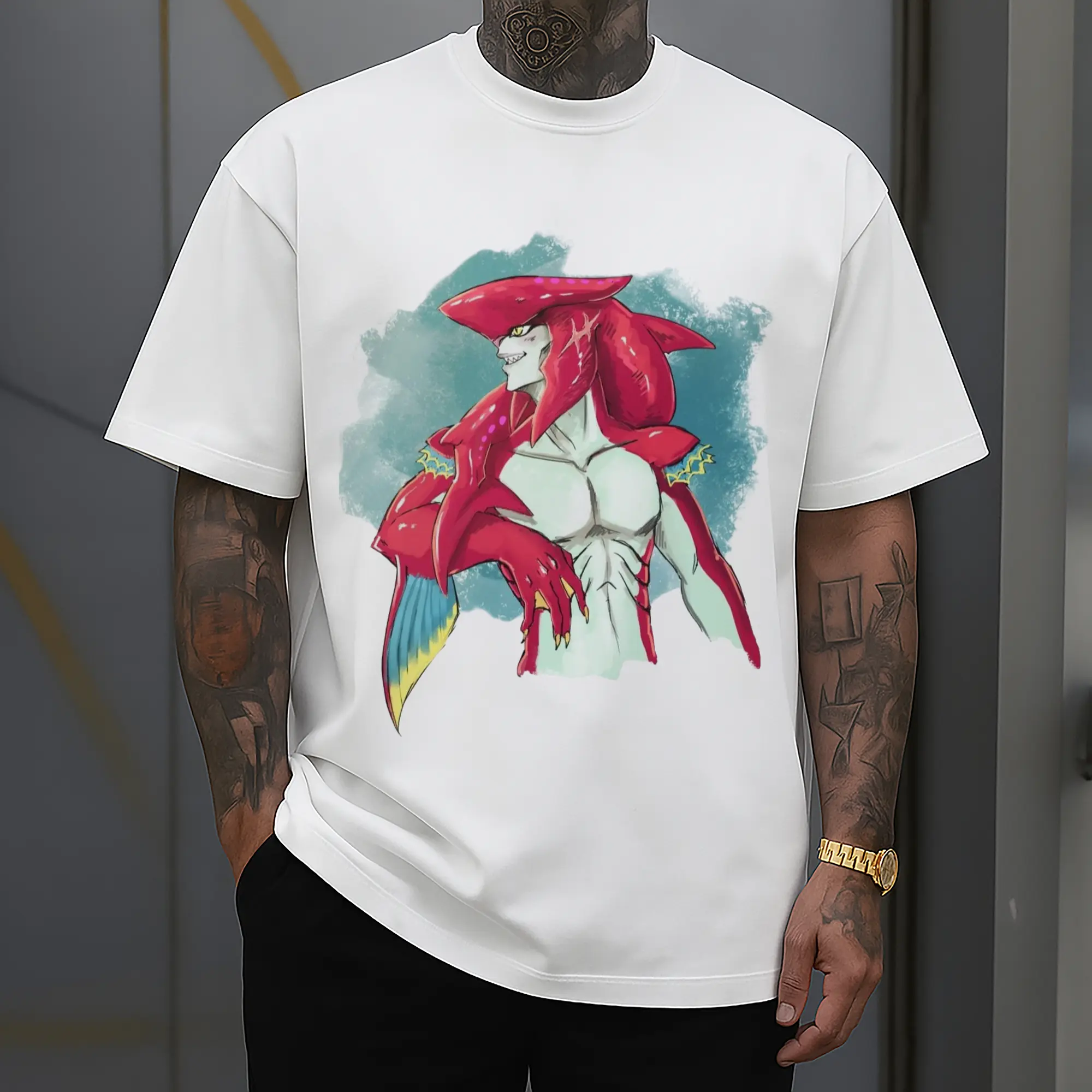 the legend of zelda Sidon t-shirt​