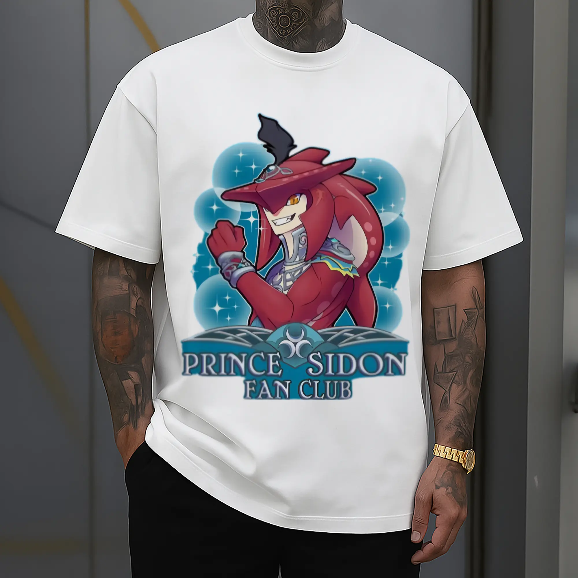 the legend of zelda Sidon vintage t-shirt