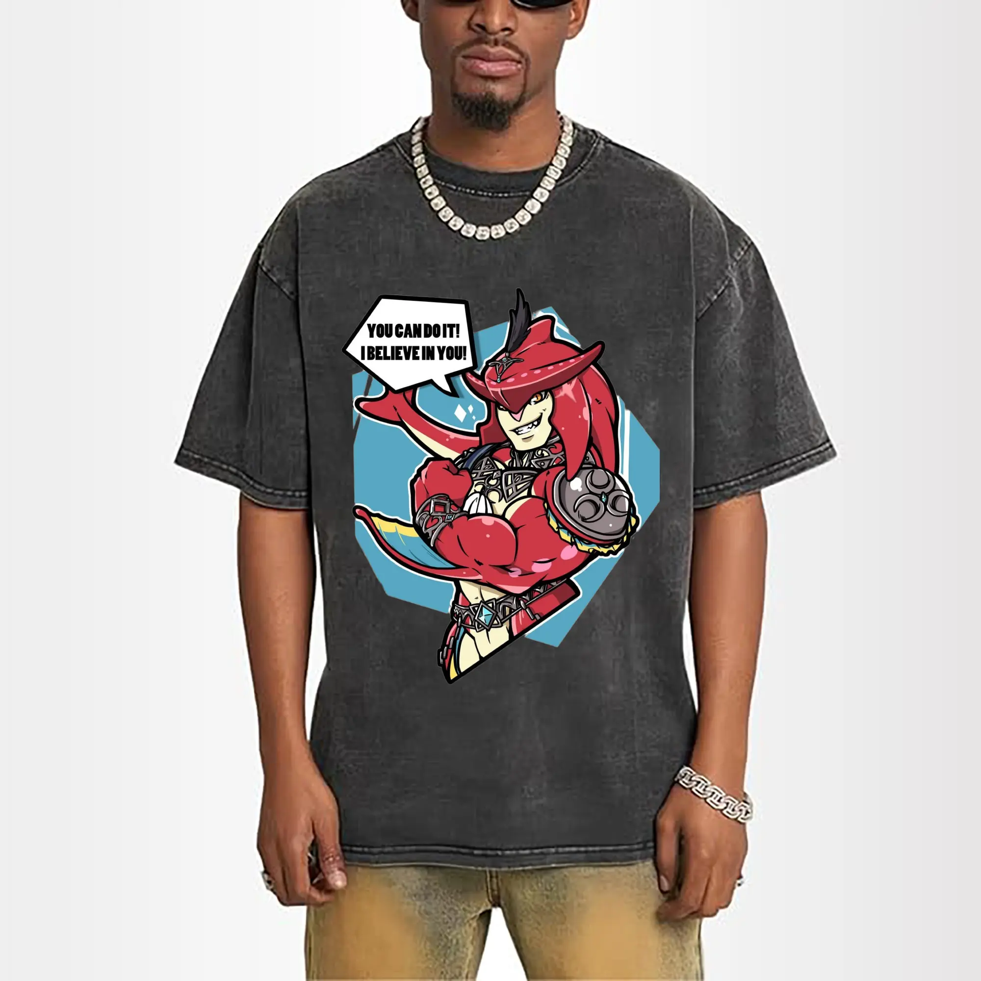 Legend of Zelda Prince Sidon Design  T-Shirt
