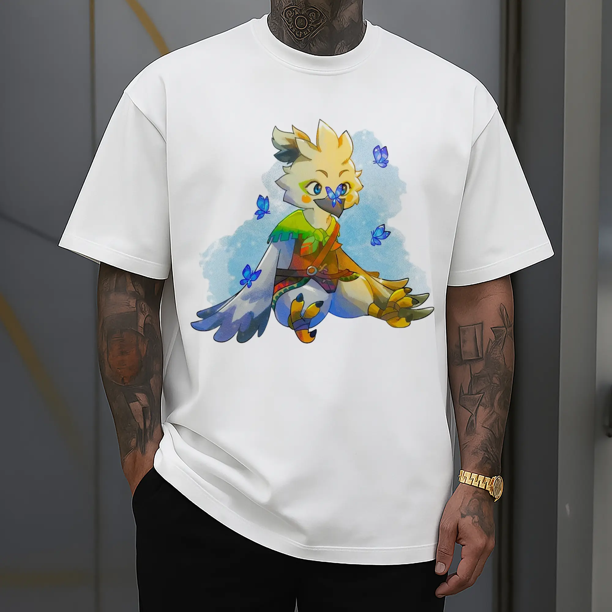 the legend of zelda Tulin graphic t-shirt