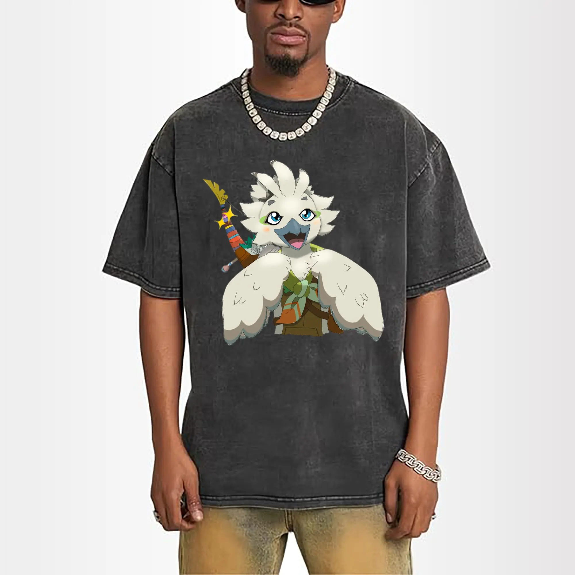 youth the legend of zelda Tulin collage graphic tee