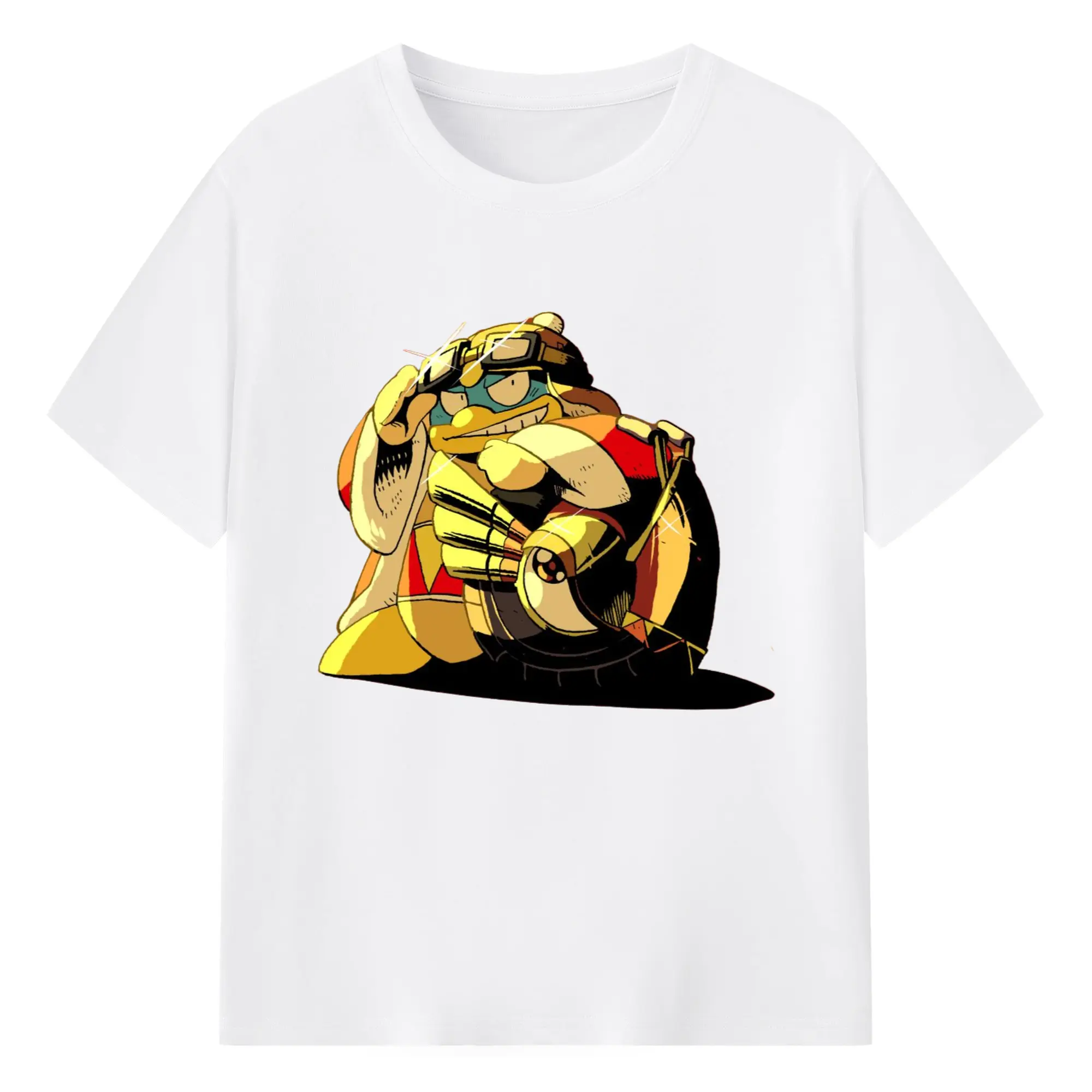 King Dedede Kirby graphic Tee - 180g Cotton T-Shirt With Front Heat Transfer Print – Soft, Lightweight, Fitted Design – Comfortable Casual Wear For Sports & Everyday Use