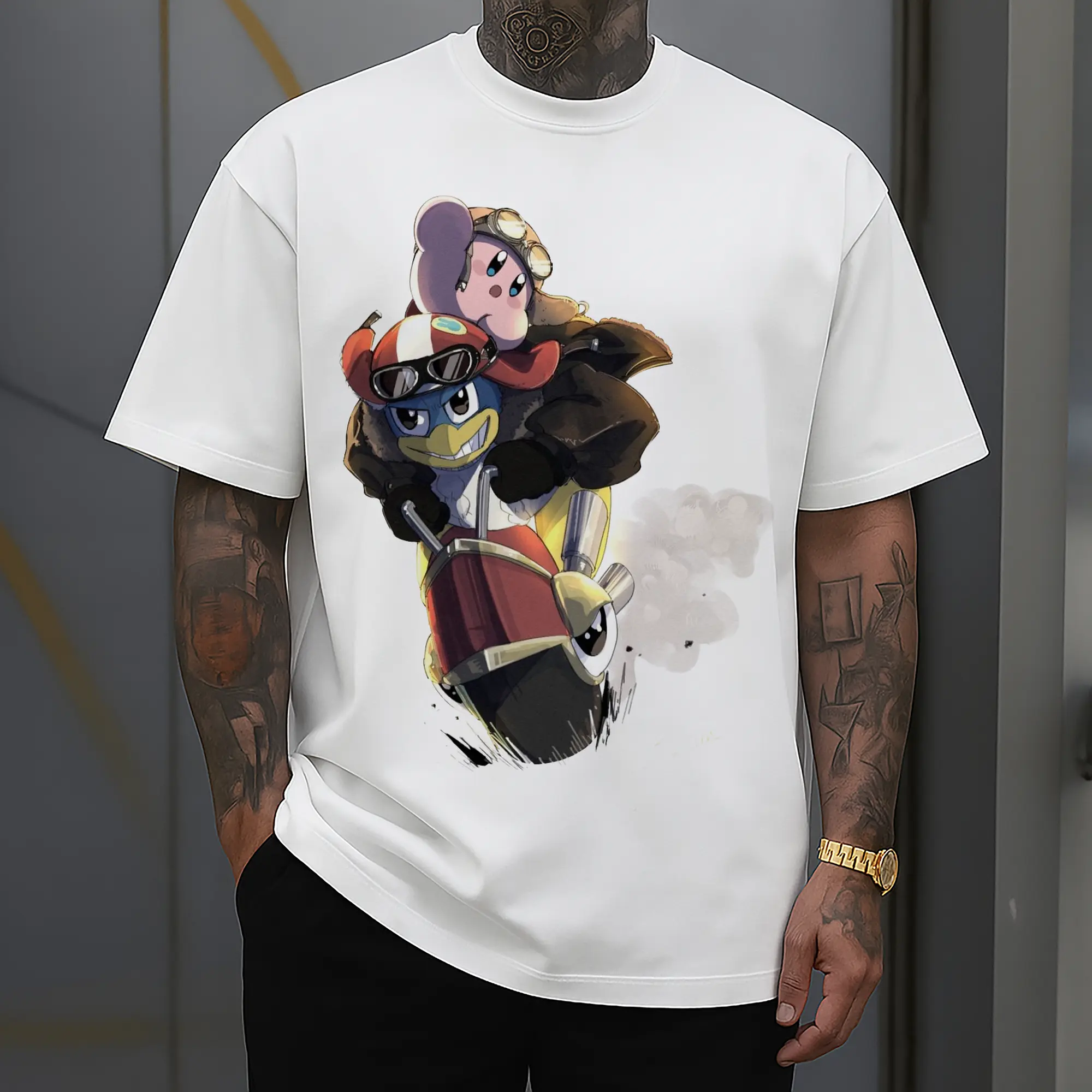 King Dedede and kirby t-shirt