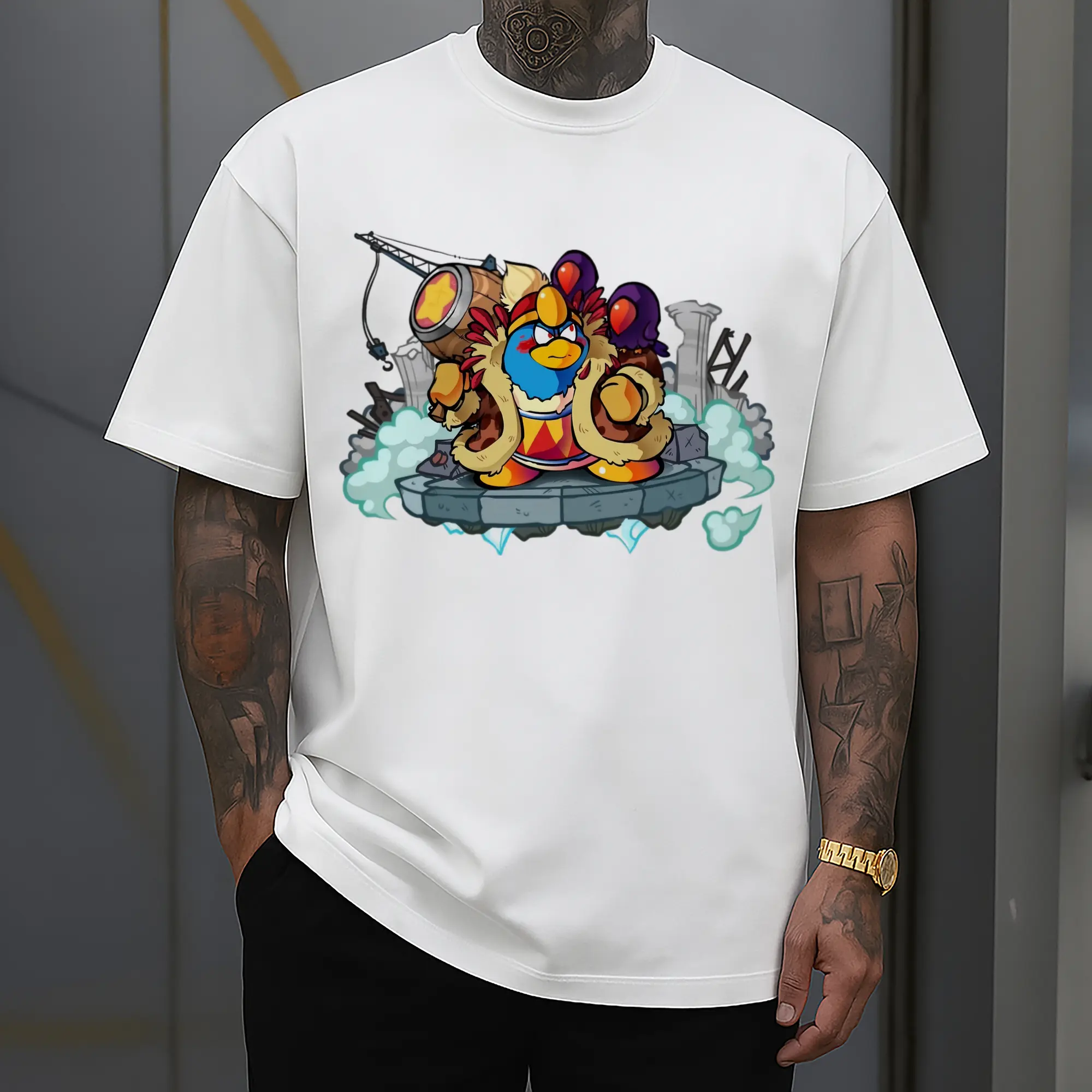 King Dedede art graphic shirt