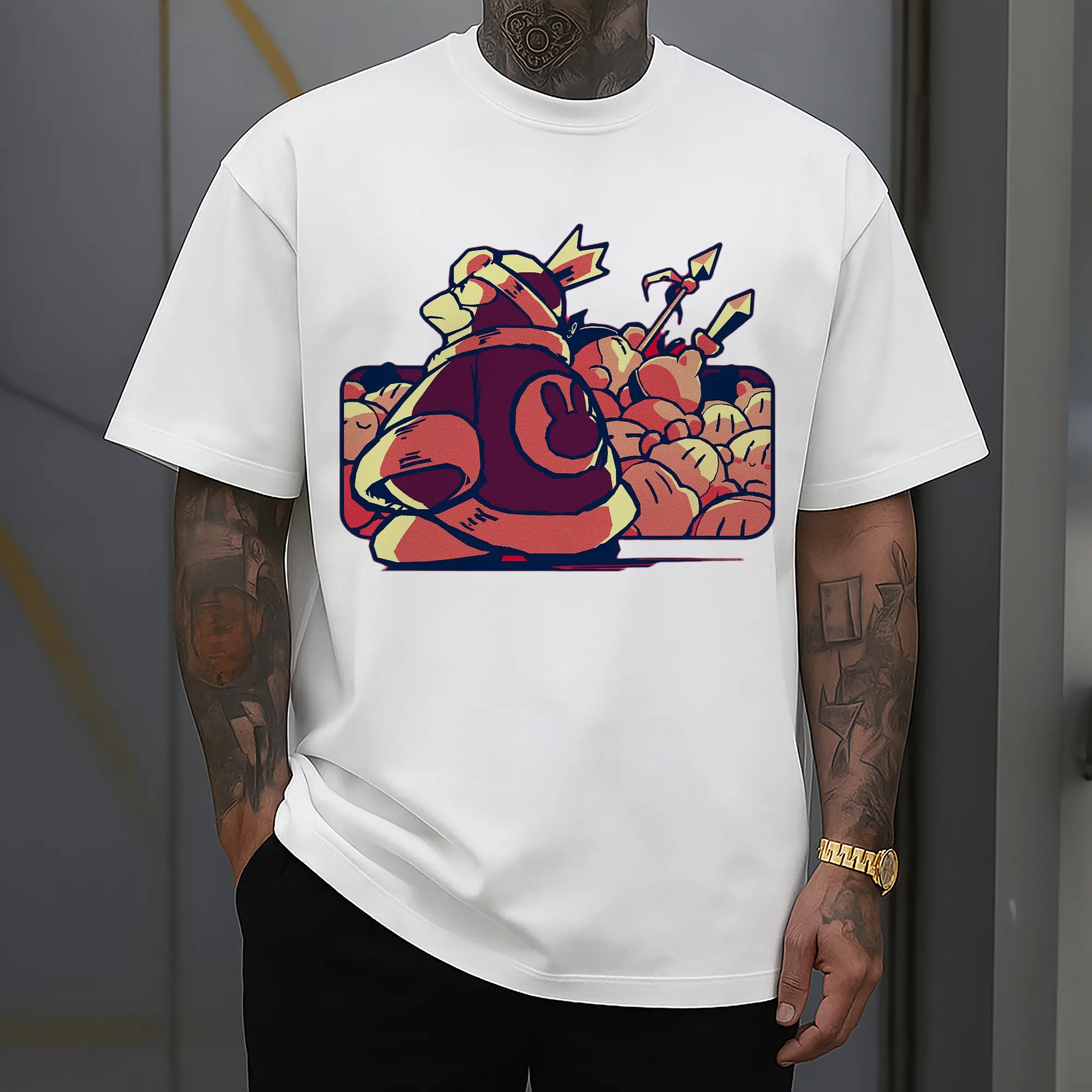 King Dedede cartoon t-shirt