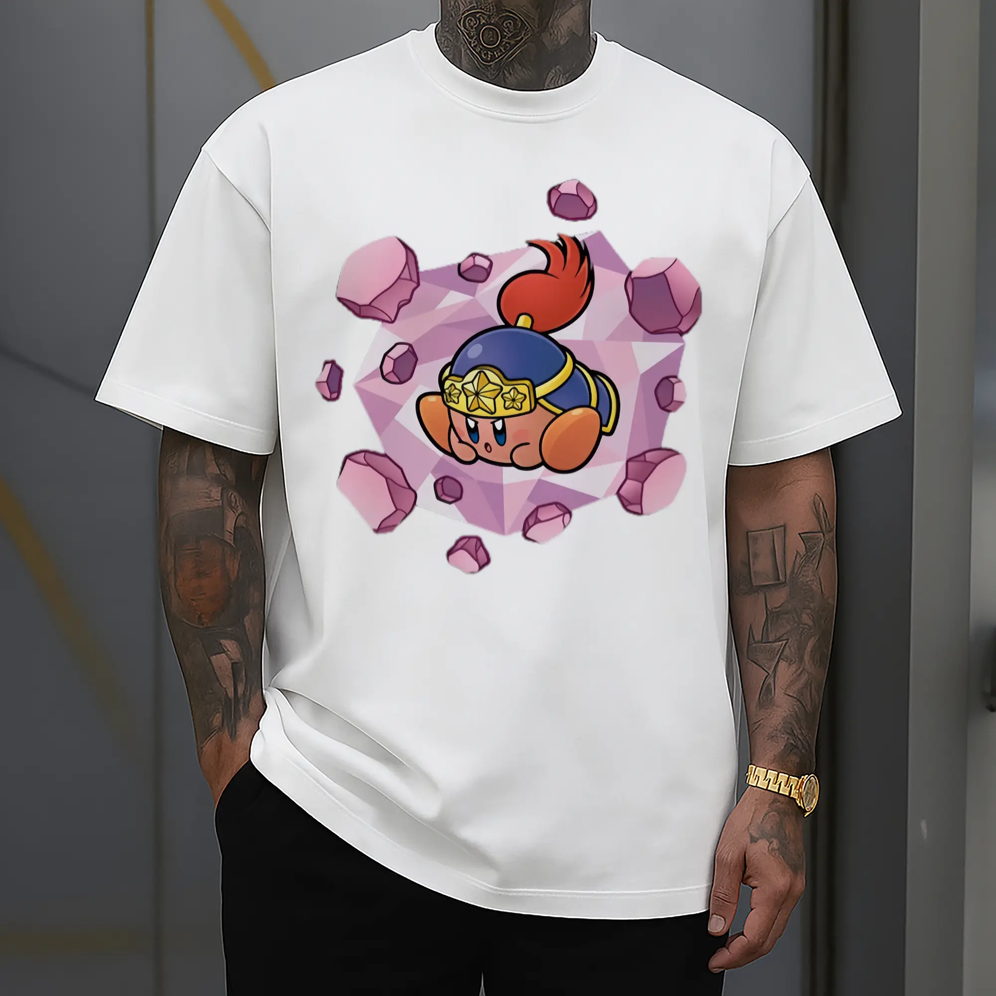 men's Kirby graphic t-shirt