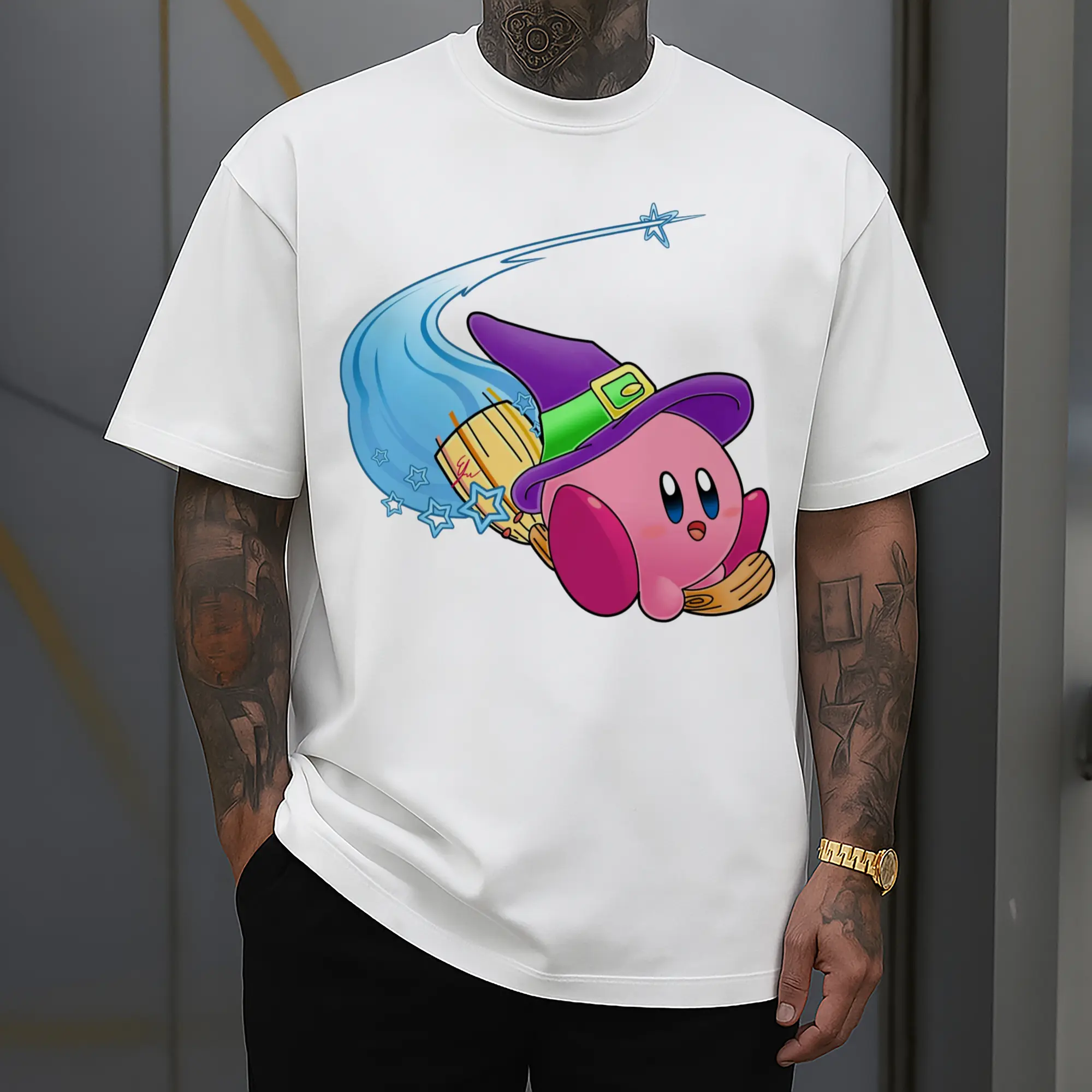 nintendo kirby graphic t shirt​
