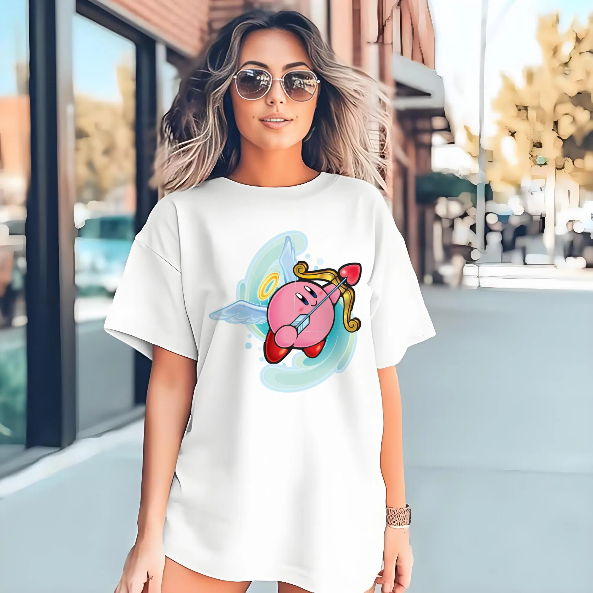 nintendo kirby icon t shirt​