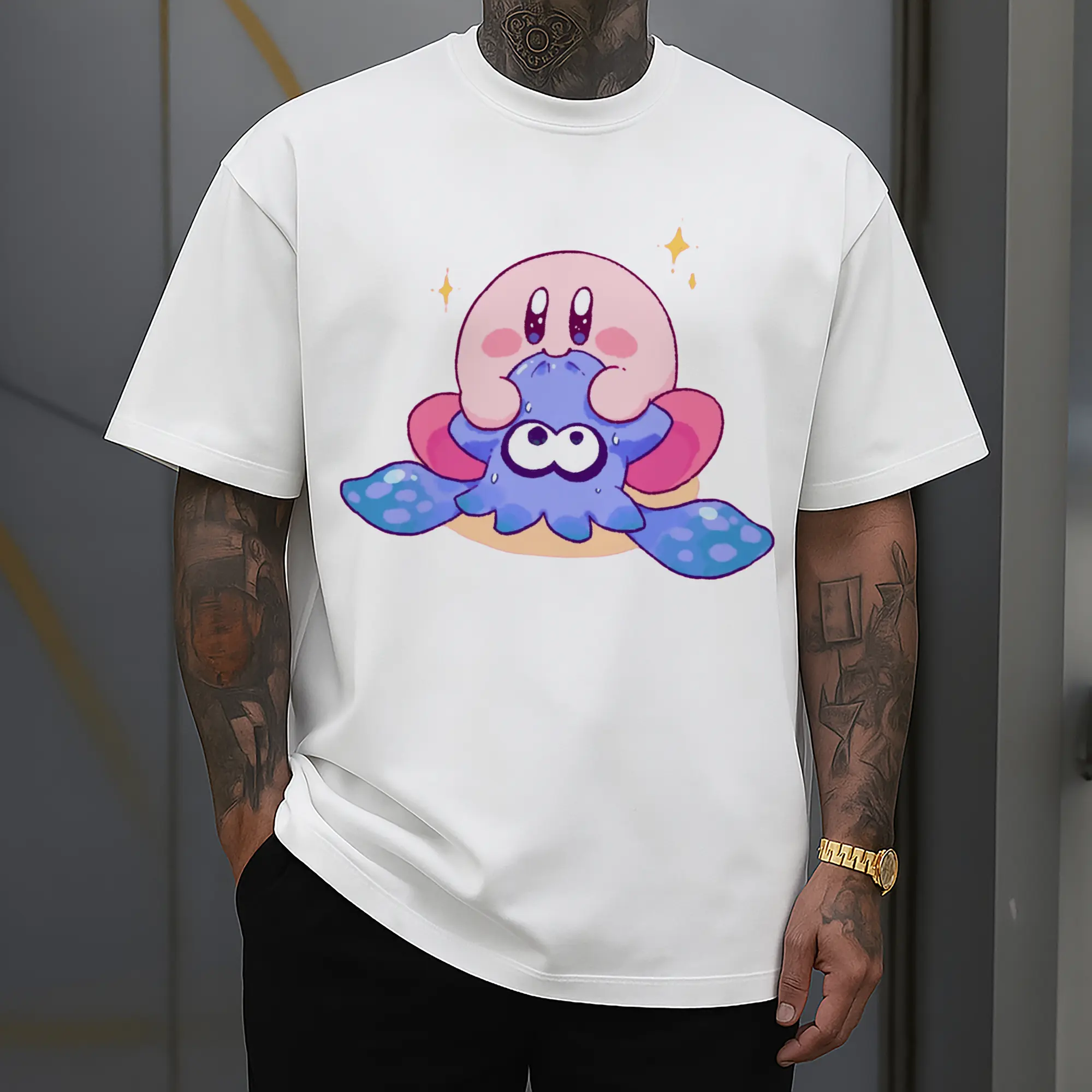 nintendo kirby tee
