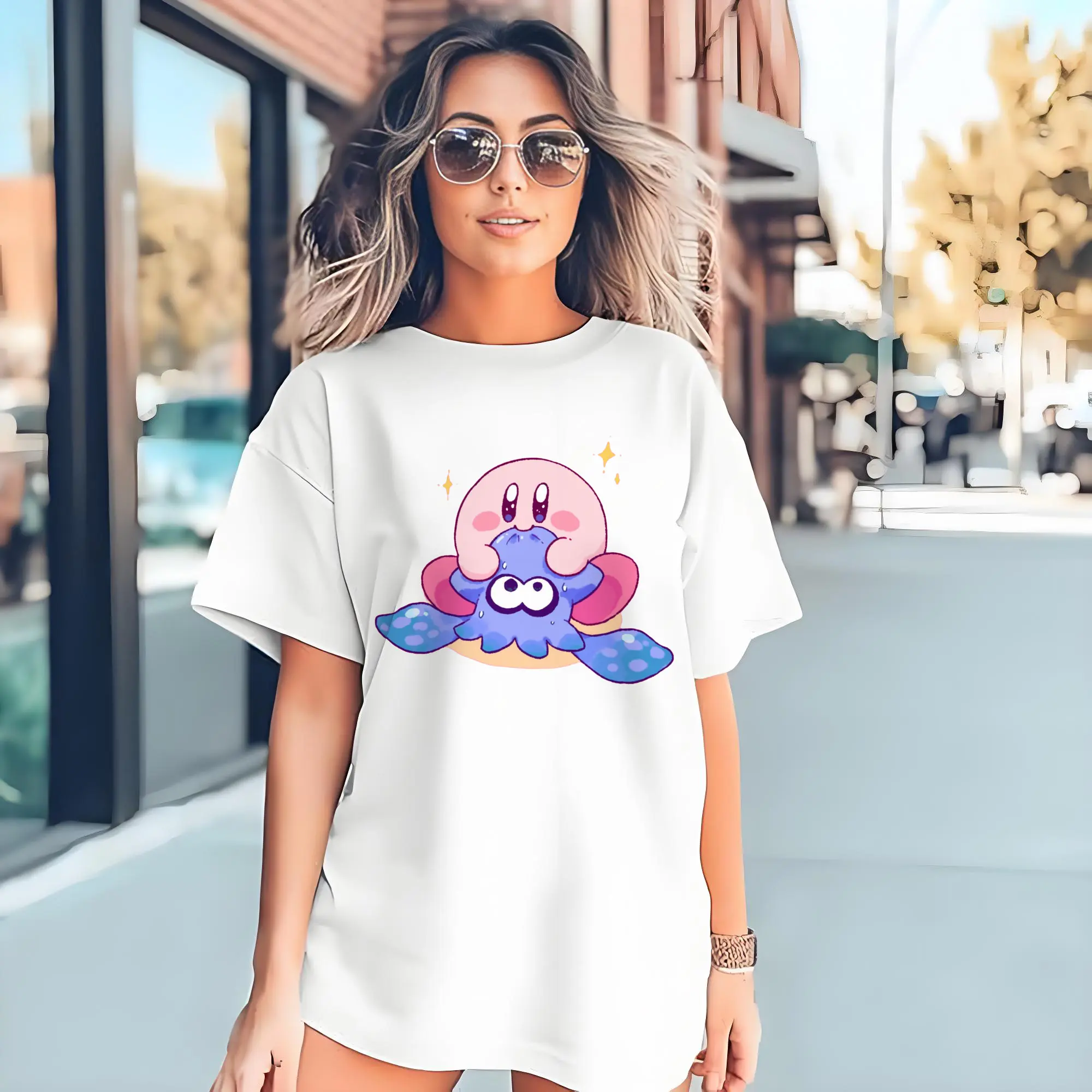 nintendo kirby tee