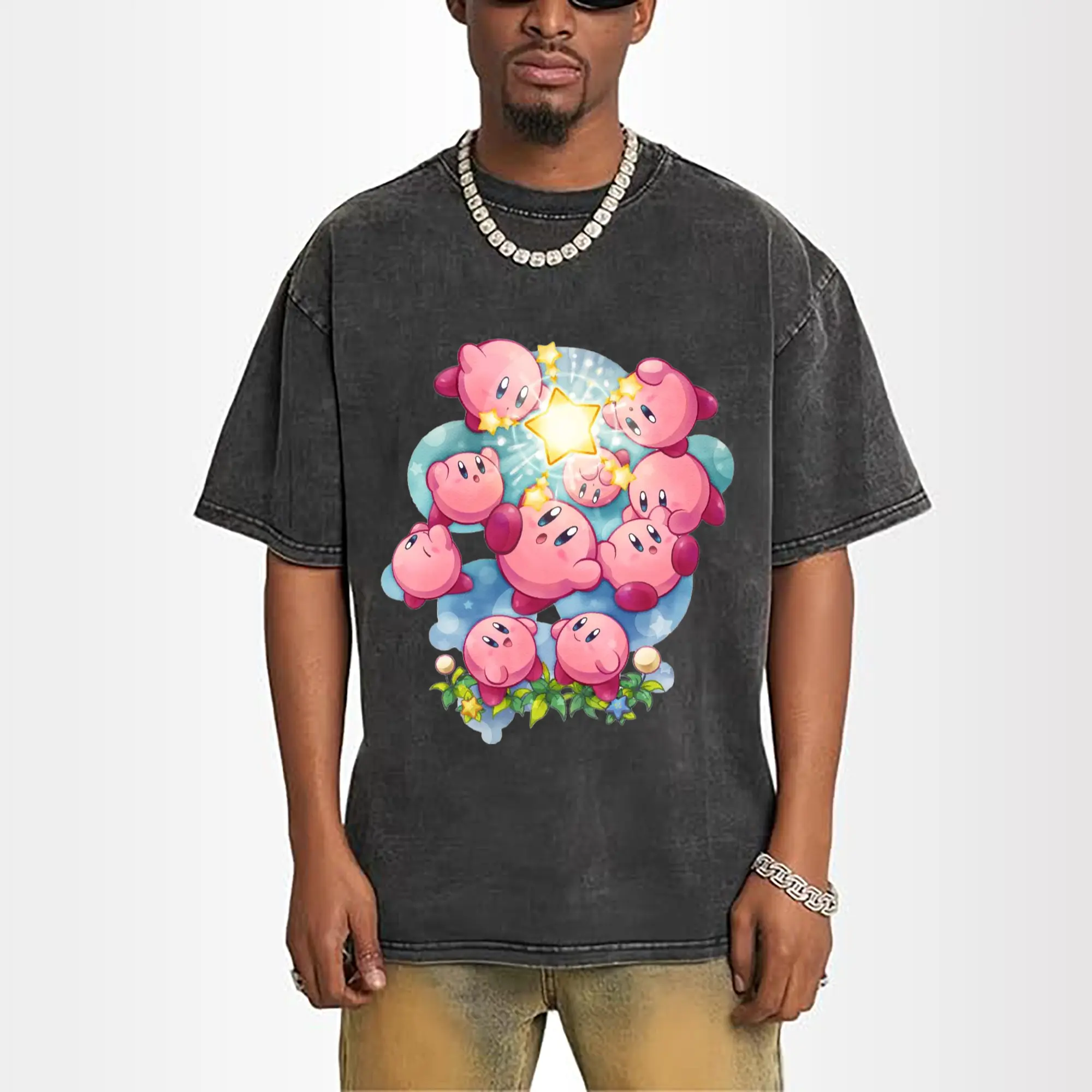 kirby tee collage shirt