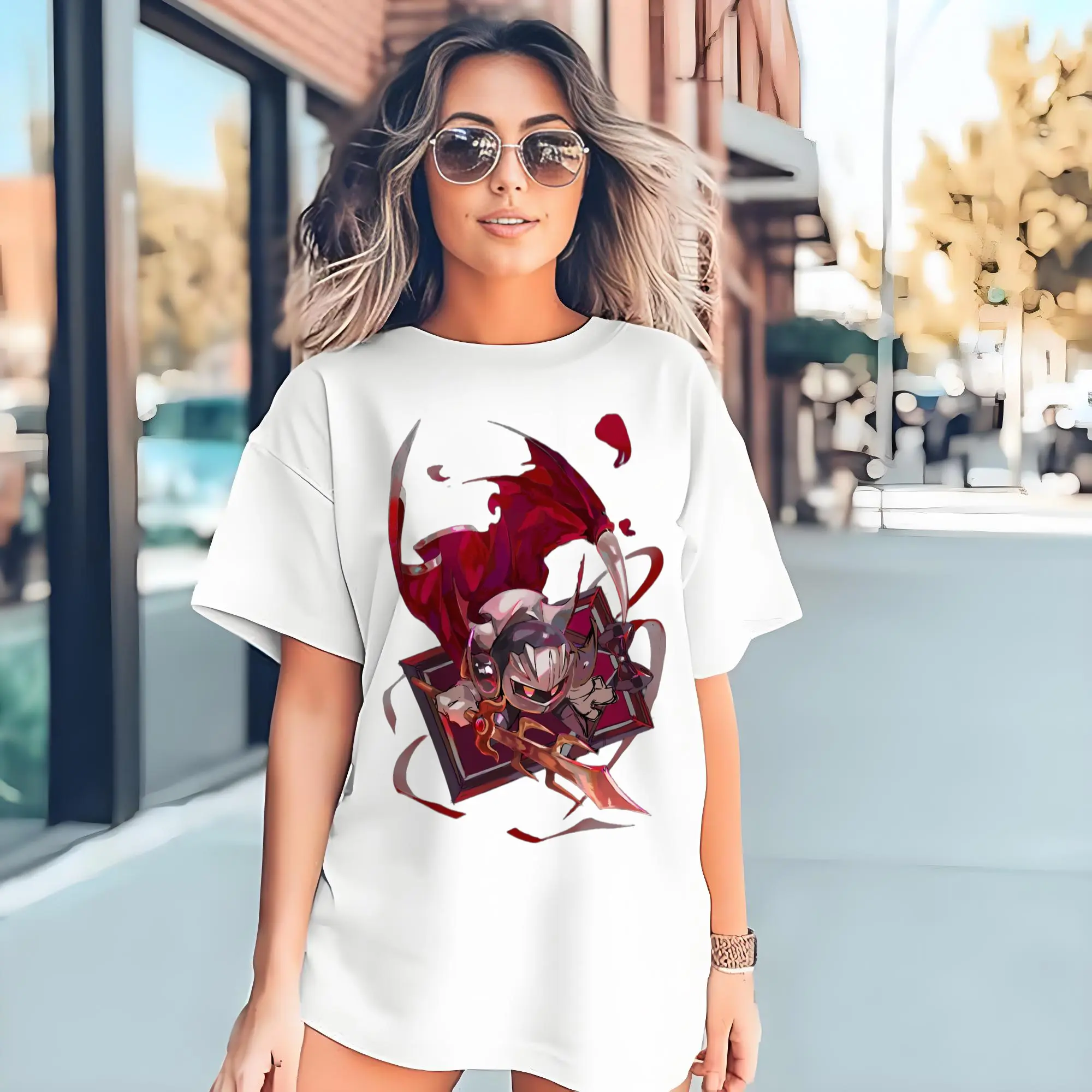 youth Meta Knight art tee