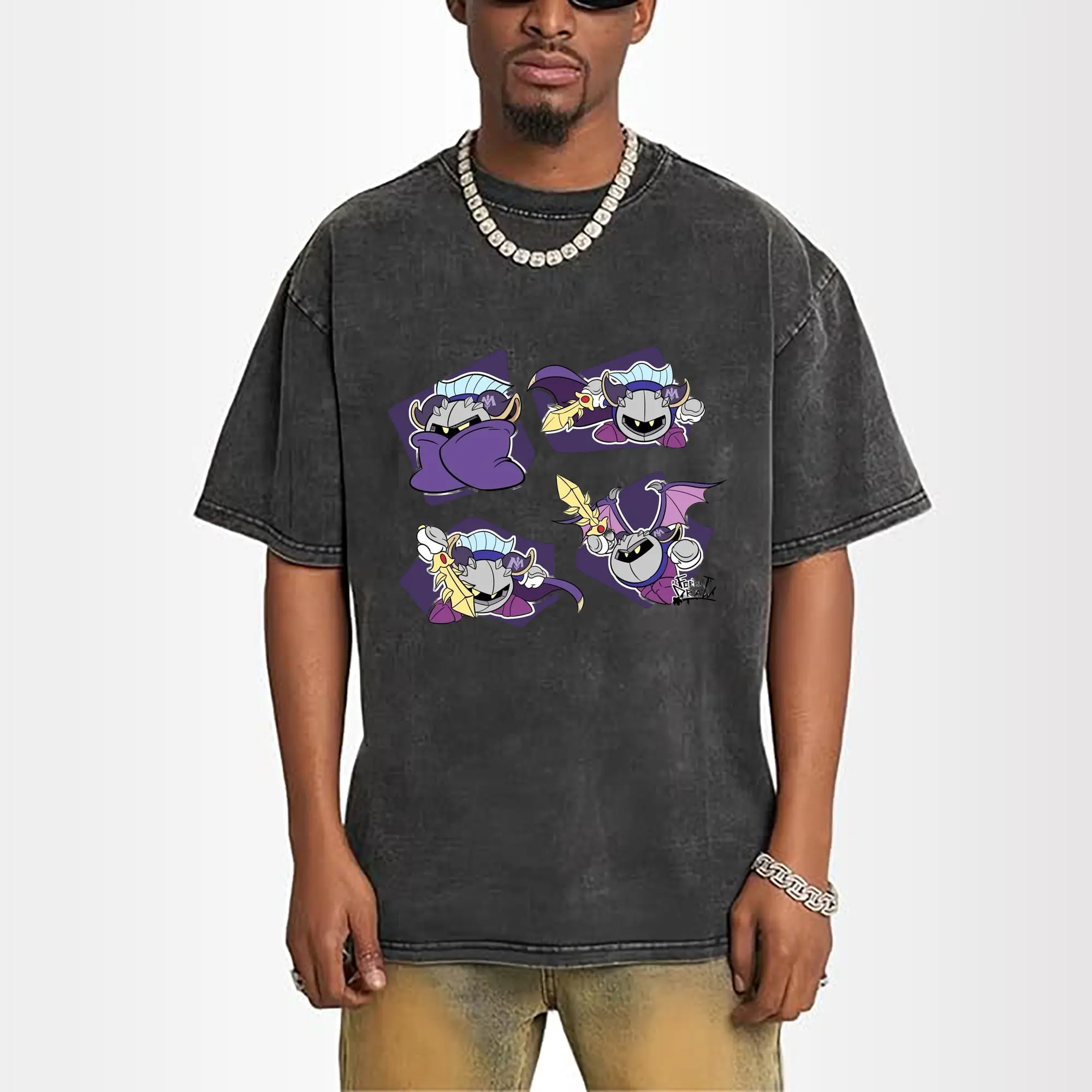 Meta Knight collage shirt