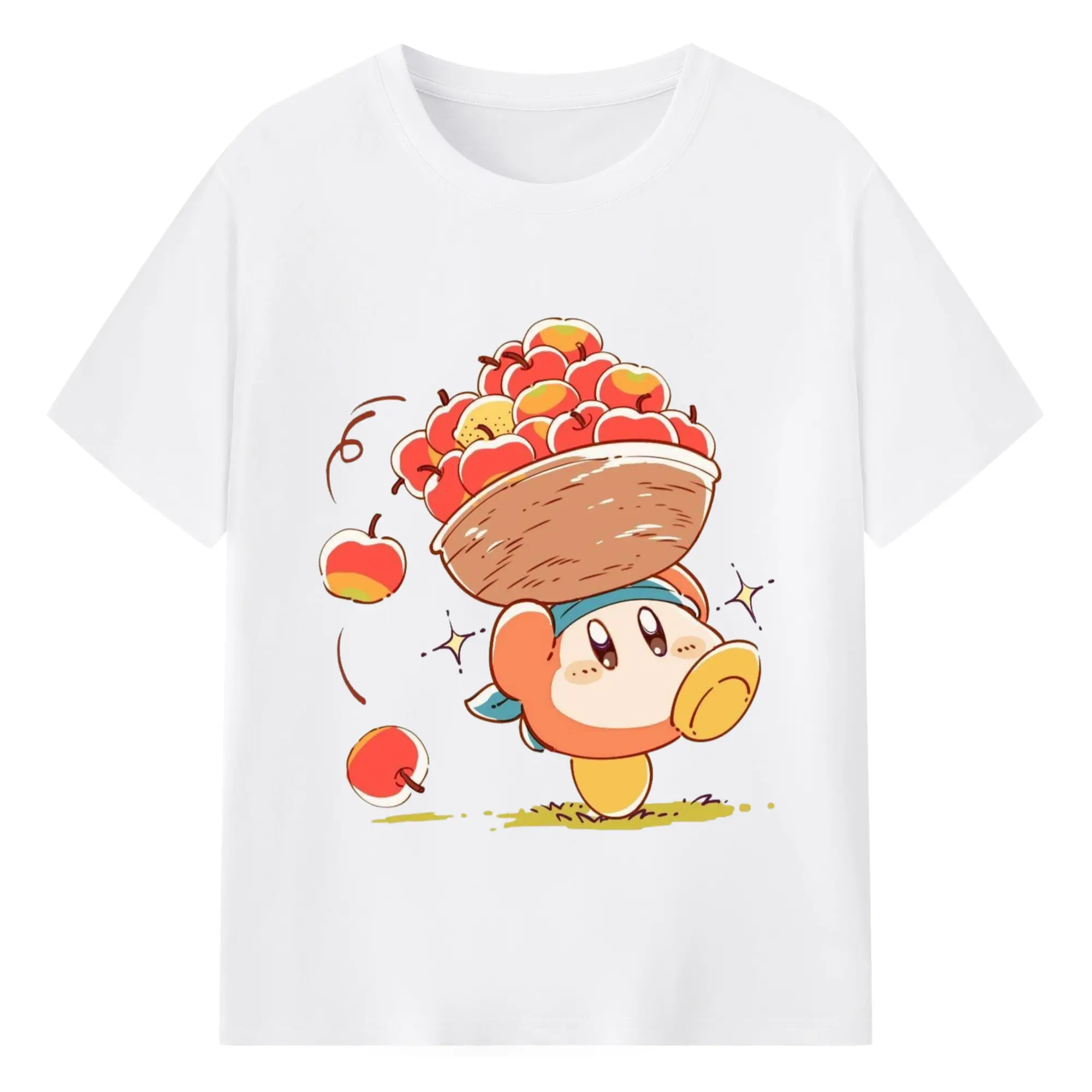 Men's Waddle Dee graphic tee - 180g Cotton T-Shirt With Front Heat Transfer Print – Soft, Lightweight, Fitted Design – Comfortable Casual Wear For Sports & Everyday Use