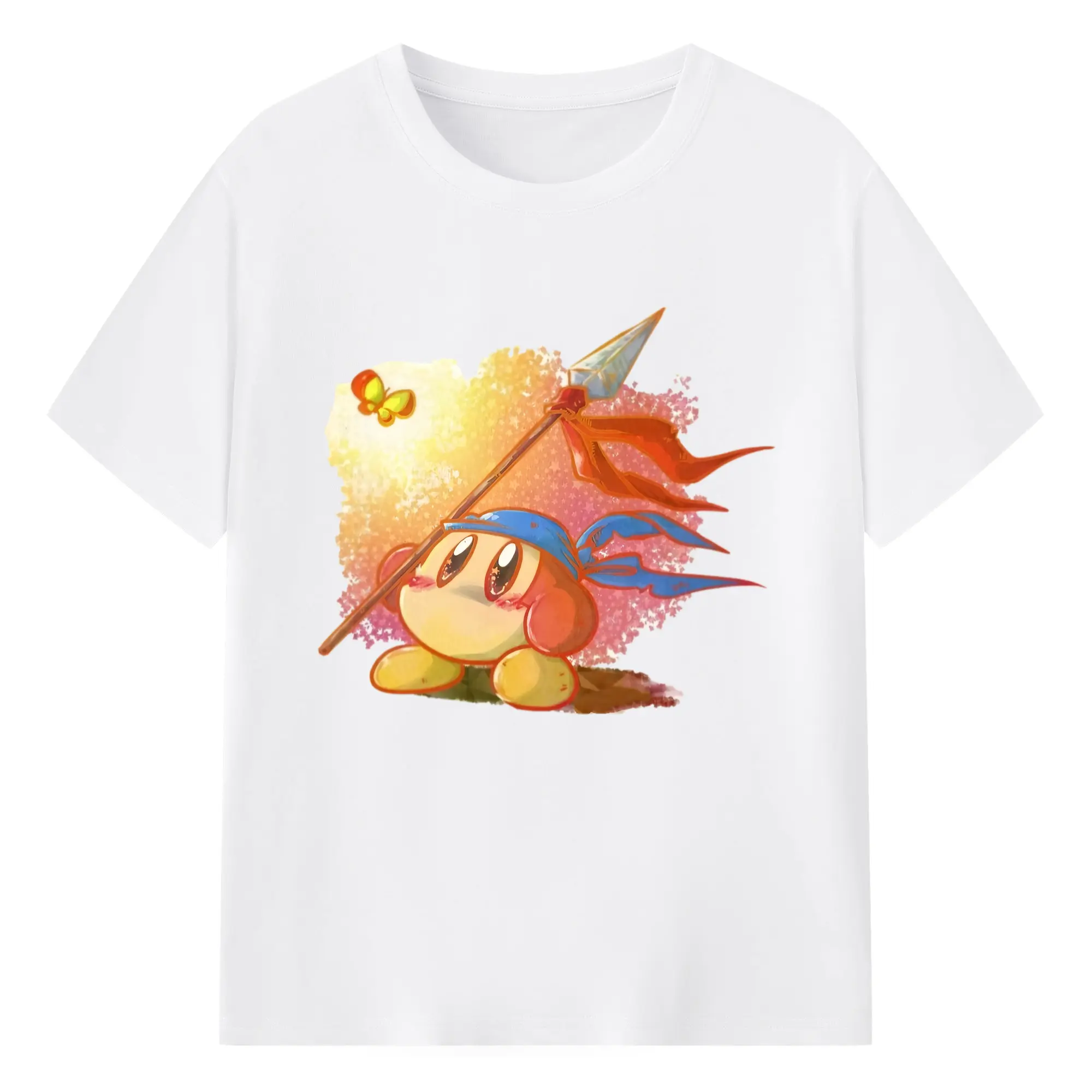 Men&#039;s Waddle Dee graphic t-shirt - 180g Cotton T-Shirt With Front Heat Transfer Print – Soft, Lightweight, Fitted Design – Comfortable Casual Wear For Sports & Everyday Use