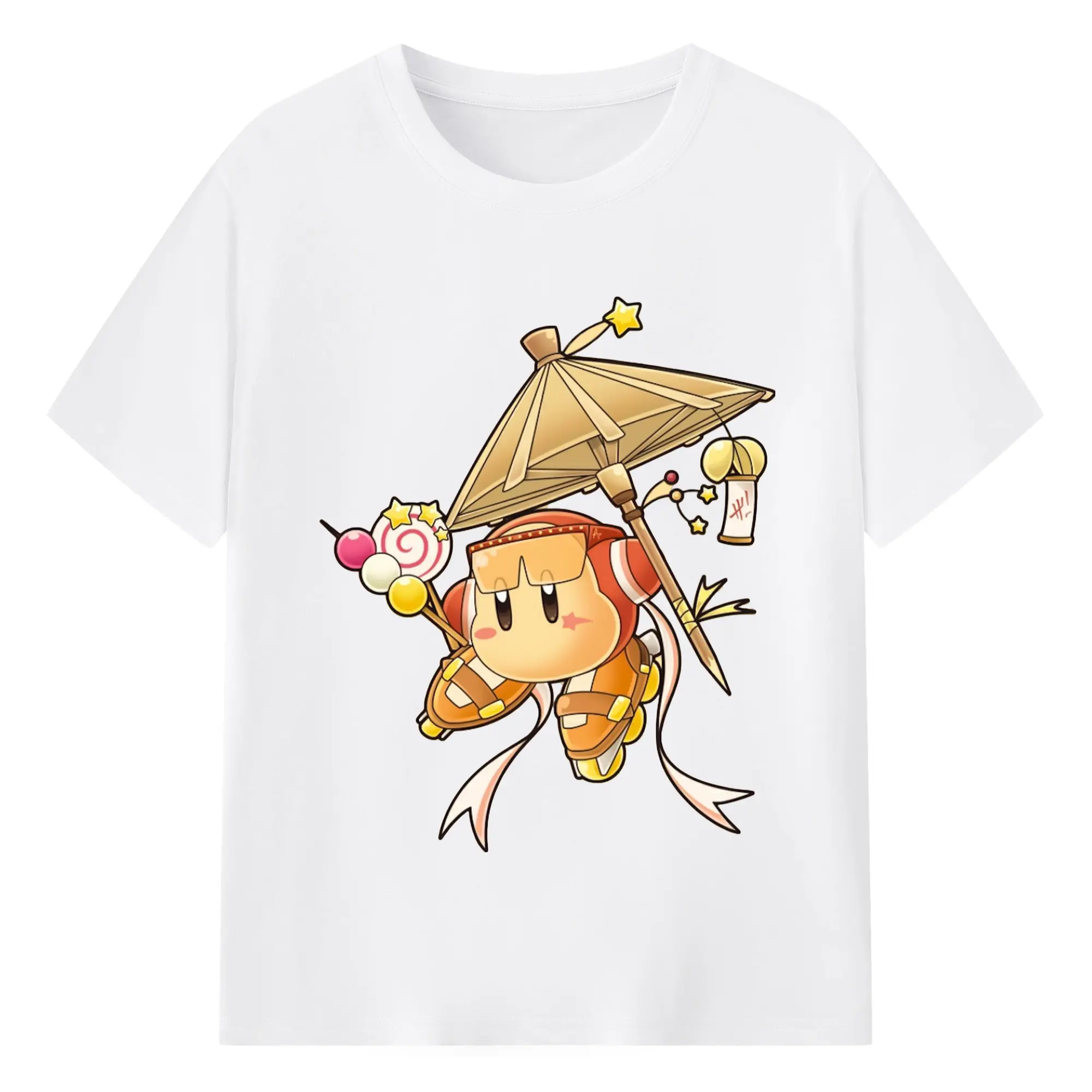 Men's Waddle Dee t-shirt - 180g Cotton T-Shirt With Front Heat Transfer Print – Soft, Lightweight, Fitted Design – Comfortable Casual Wear For Sports & Everyday Use