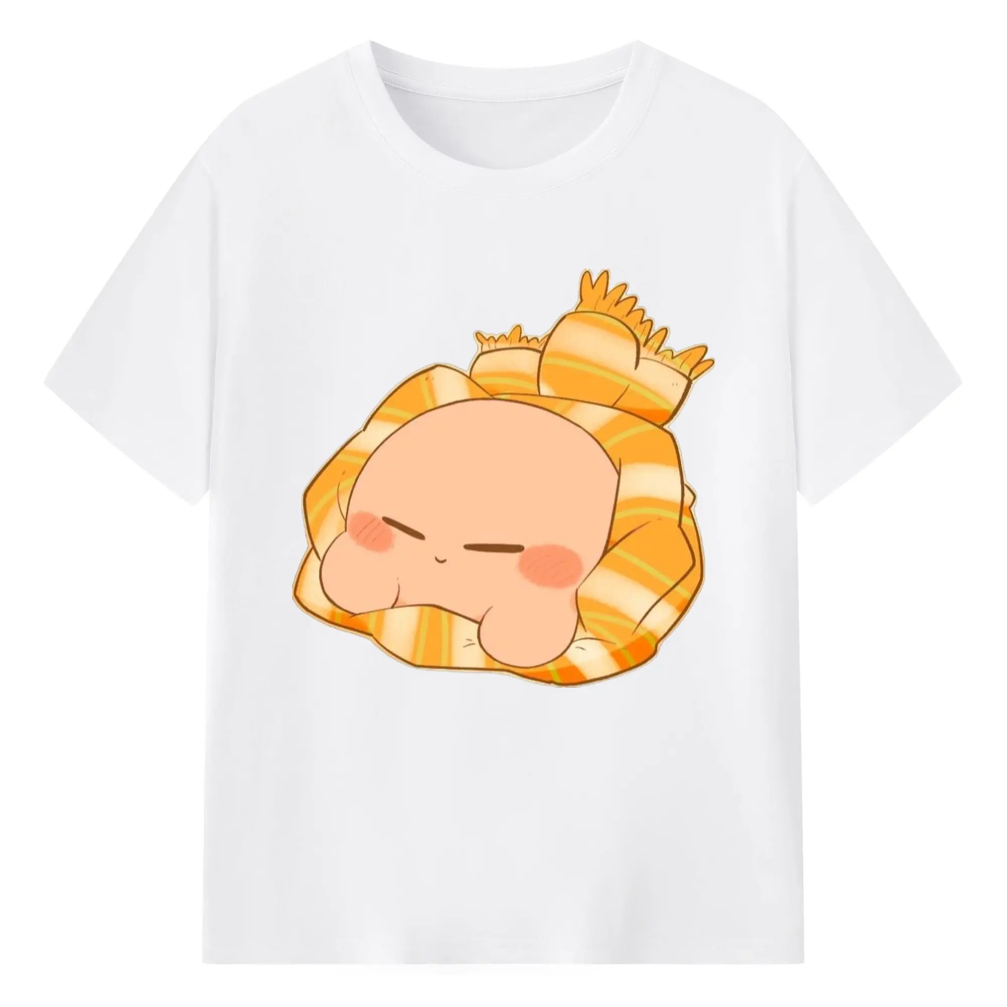 Waddle Dee face shirt - 180g Cotton T-Shirt With Front Heat Transfer Print – Soft, Lightweight, Fitted Design – Comfortable Casual Wear For Sports & Everyday Use
