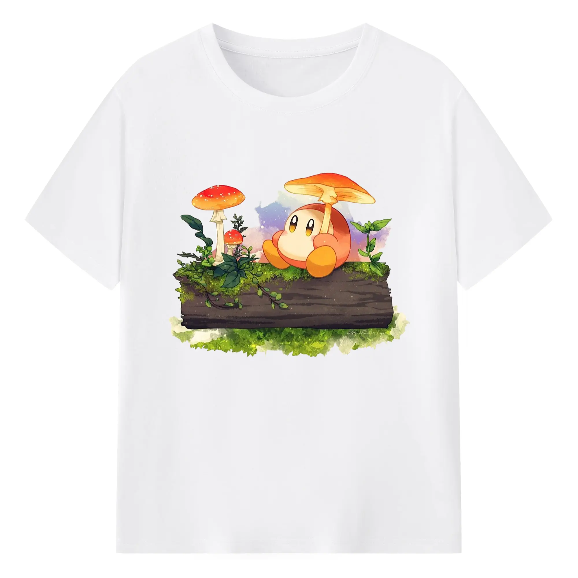 Waddle Dee graphic t-shirt - 180g Cotton T-Shirt With Front Heat Transfer Print – Soft, Lightweight, Fitted Design – Comfortable Casual Wear For Sports & Everyday Use