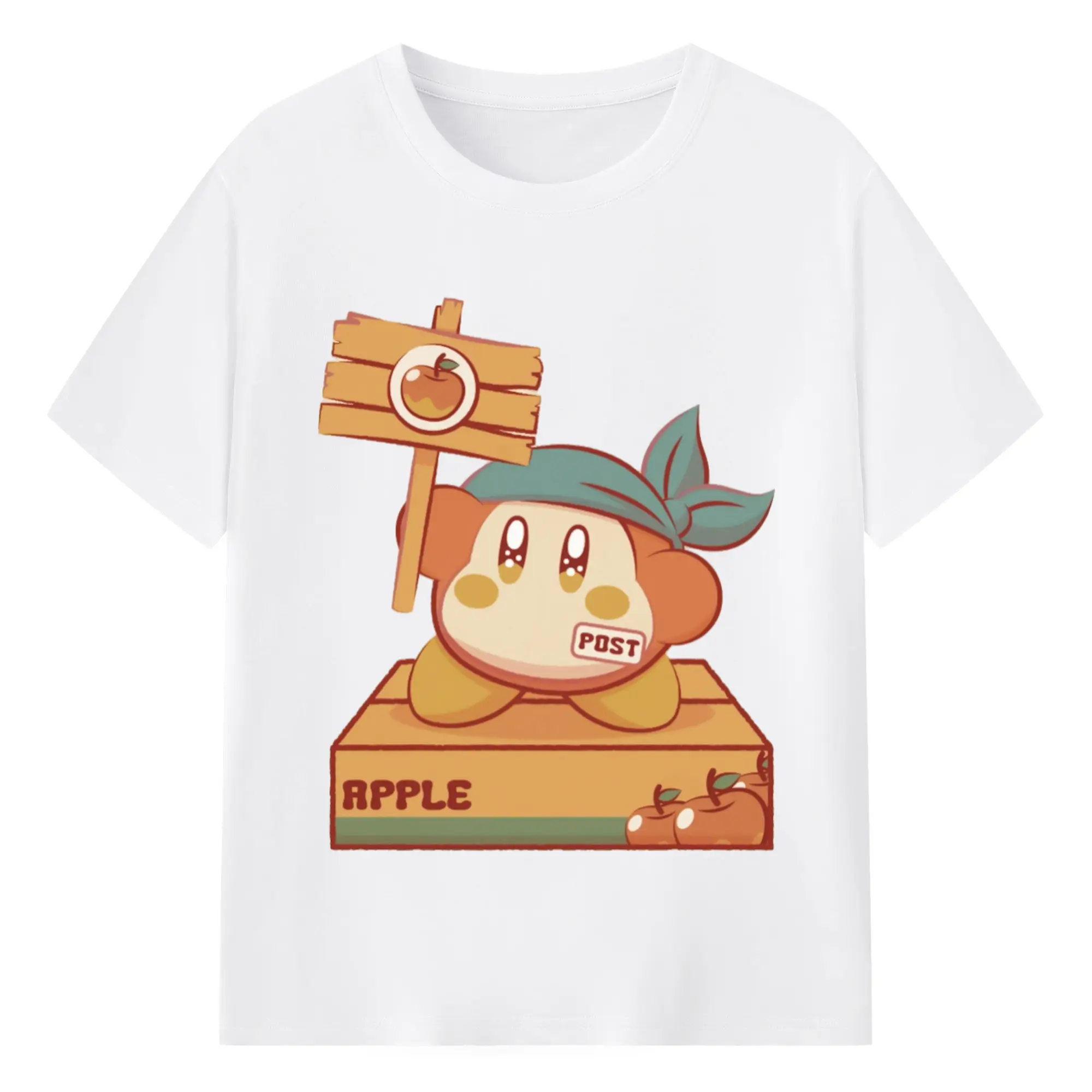Youth Waddle Dee graphic t-shirt - 180g Cotton T-Shirt With Front Heat Transfer Print – Soft, Lightweight, Fitted Design – Comfortable Casual Wear For Sports & Everyday Use
