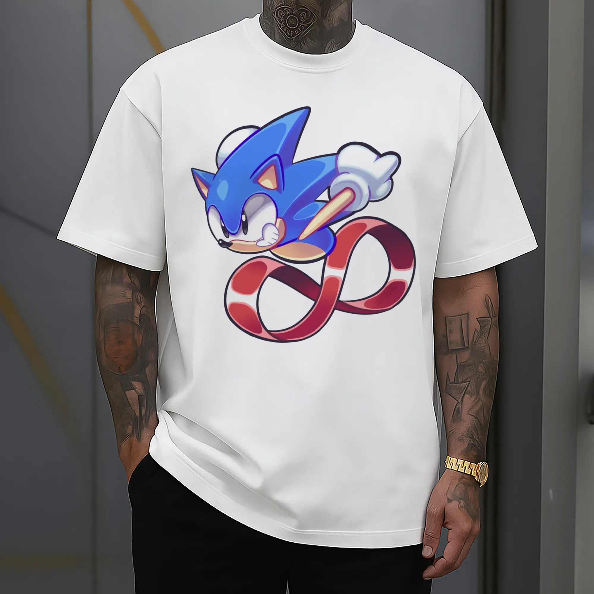 retro Super Sonic t-shirt