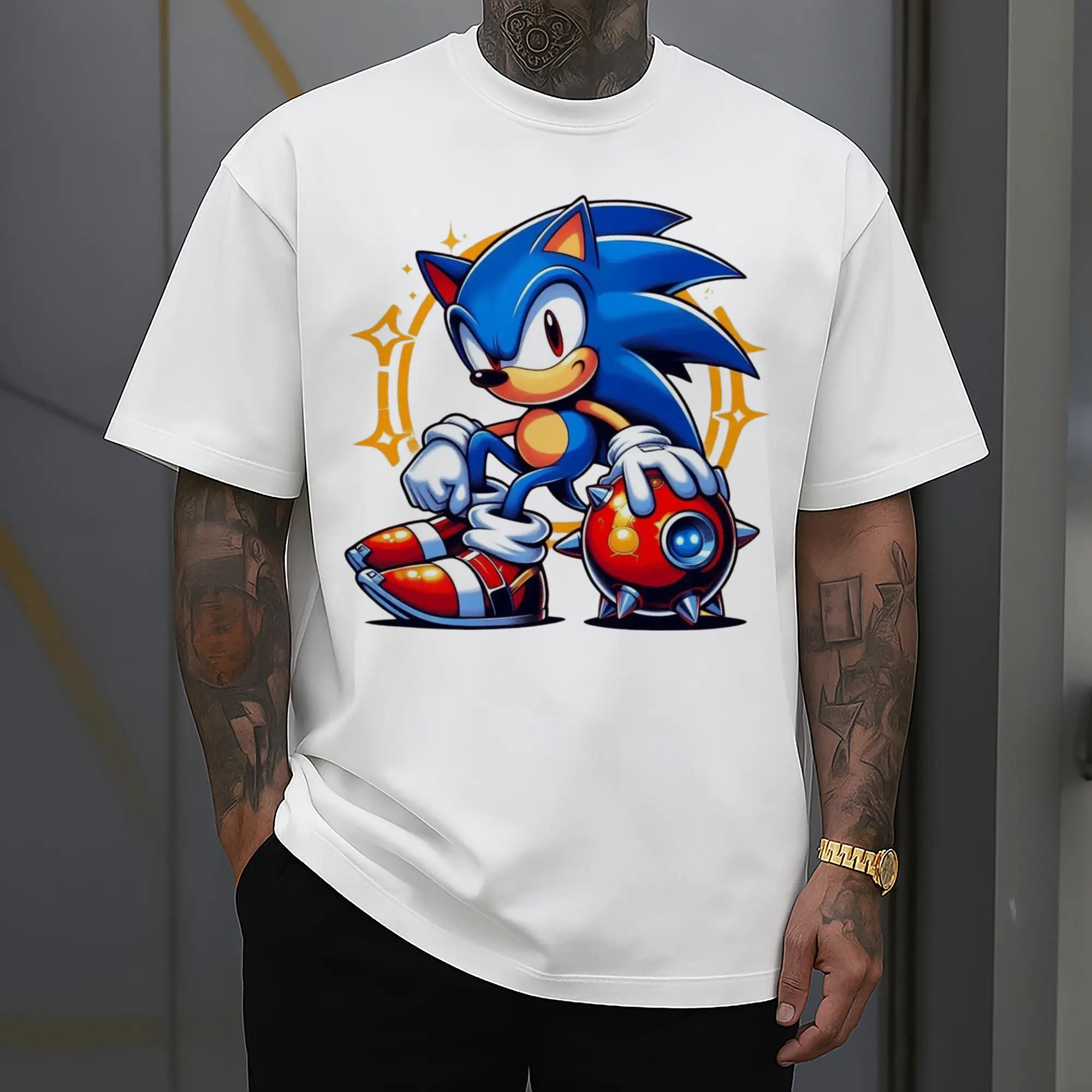 Super Sonic art t-shirt
