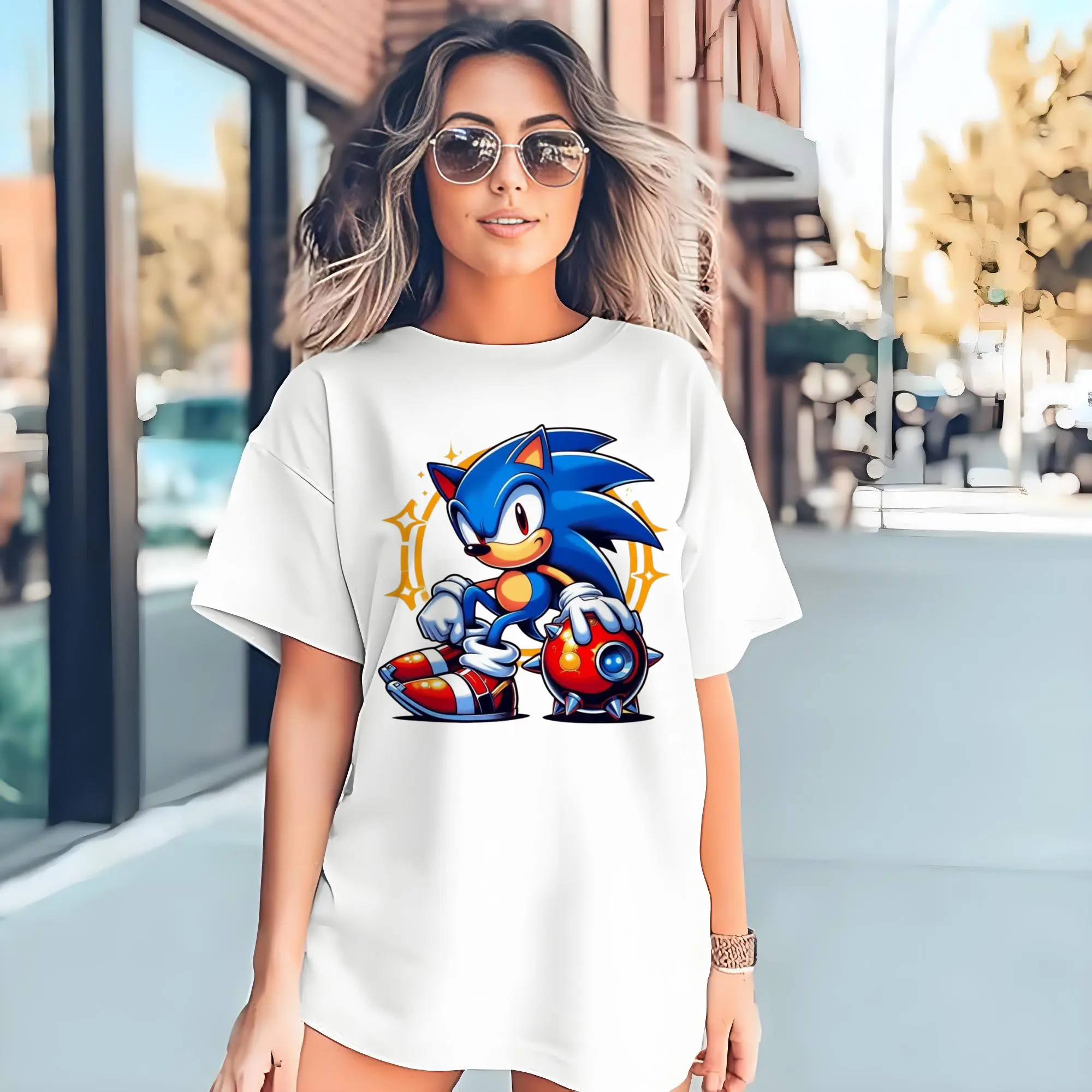 Super Sonic art t-shirt