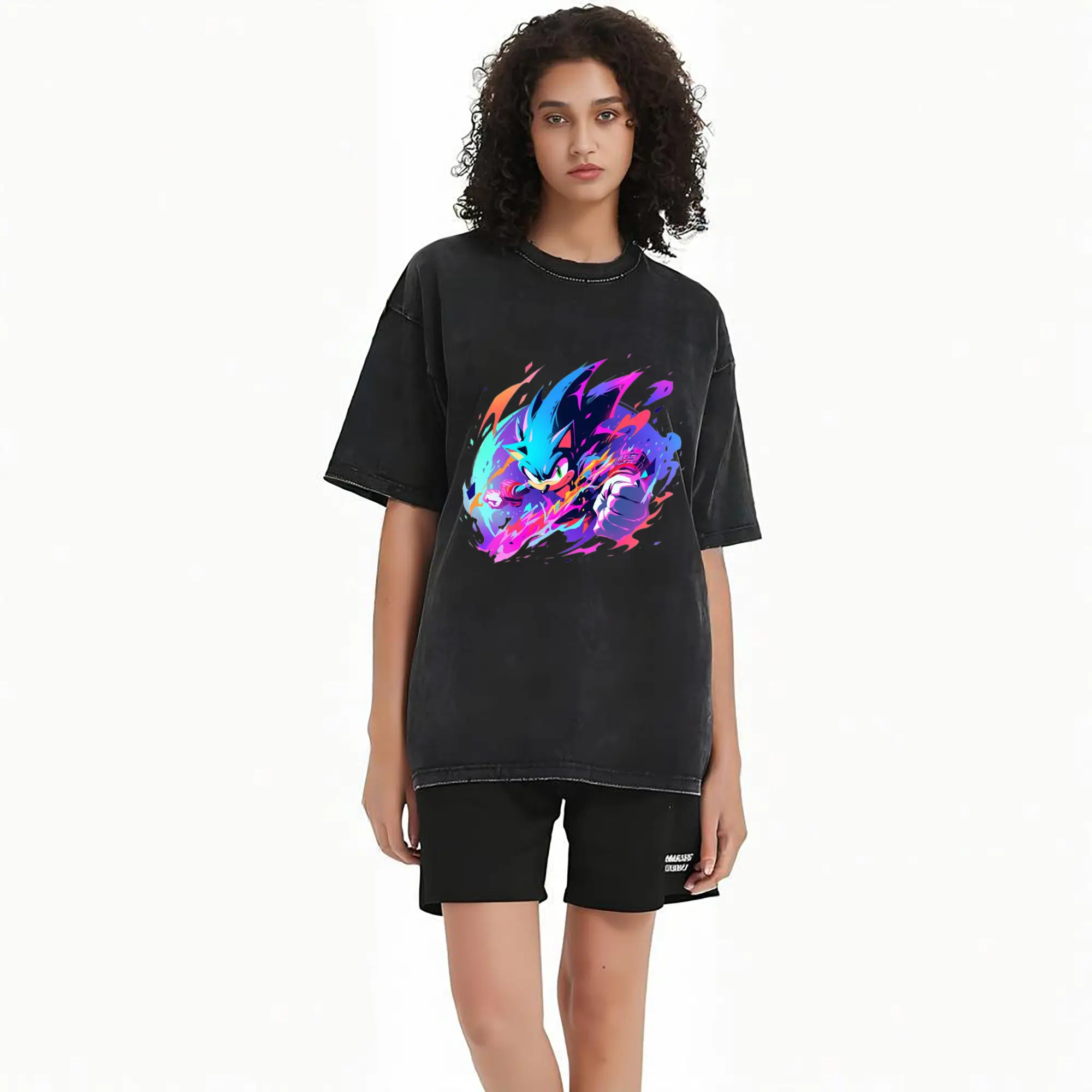 Super Sonic printed tee