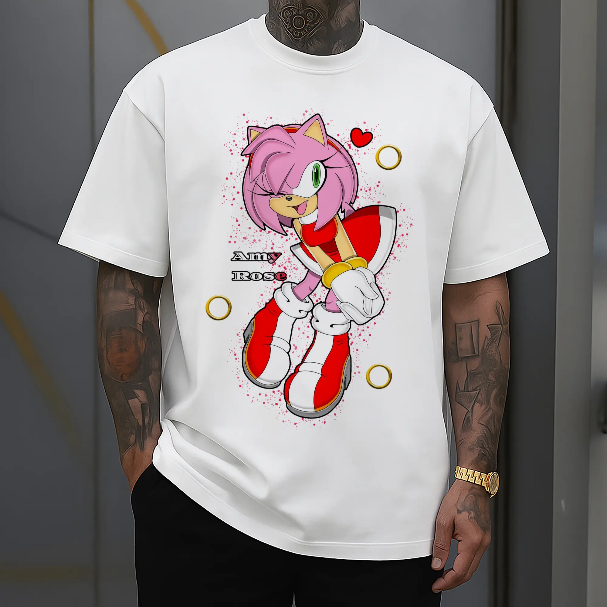 Amy Rose art t-shirt