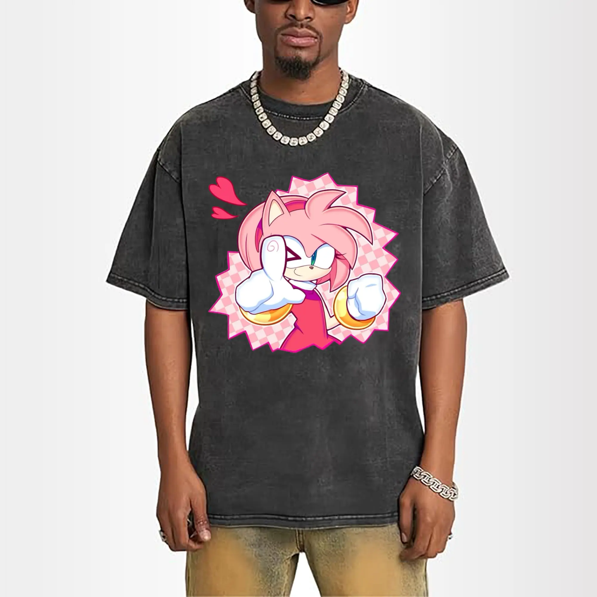 Amy Rose face t-shirt