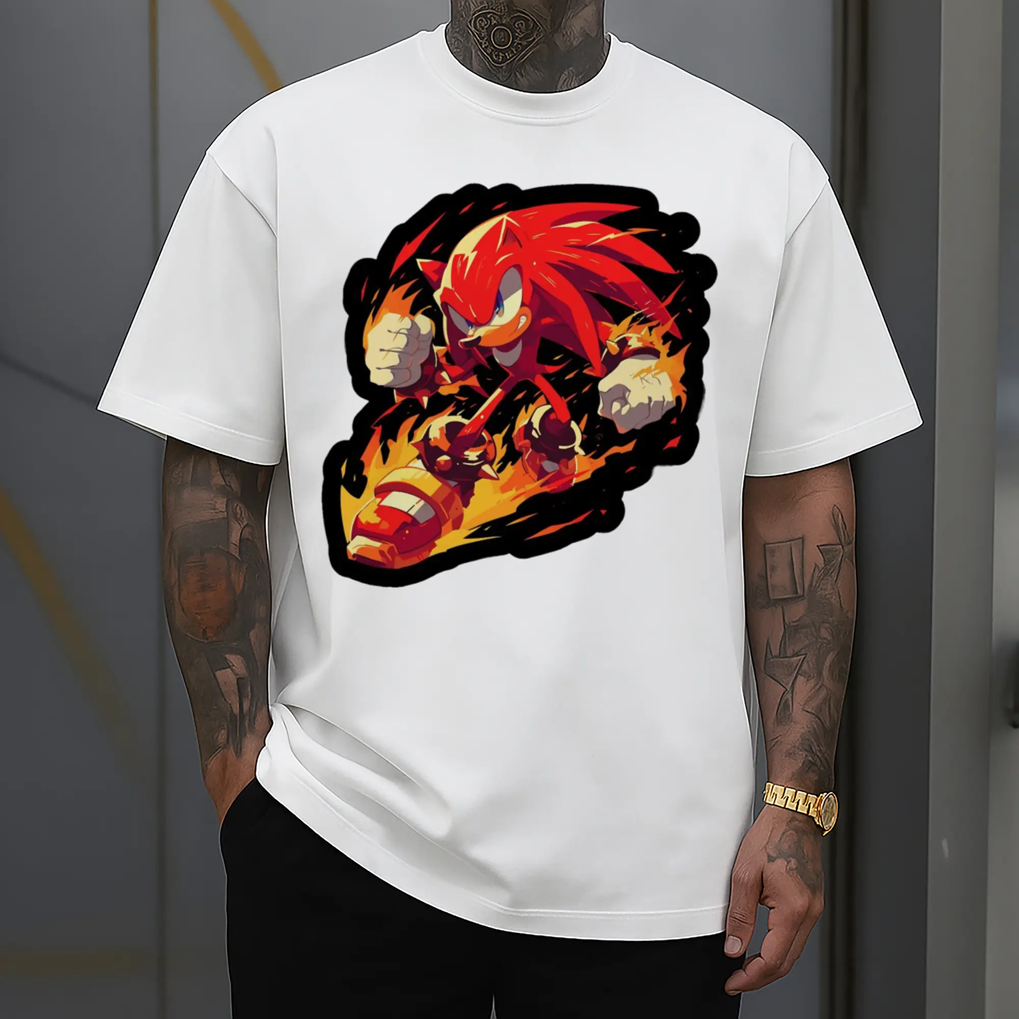 men's Knuckles icon shirt