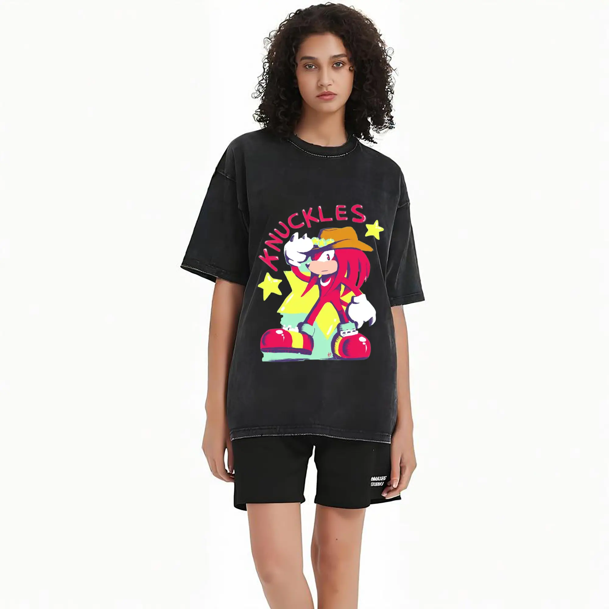 Knuckles graphic t-shirt