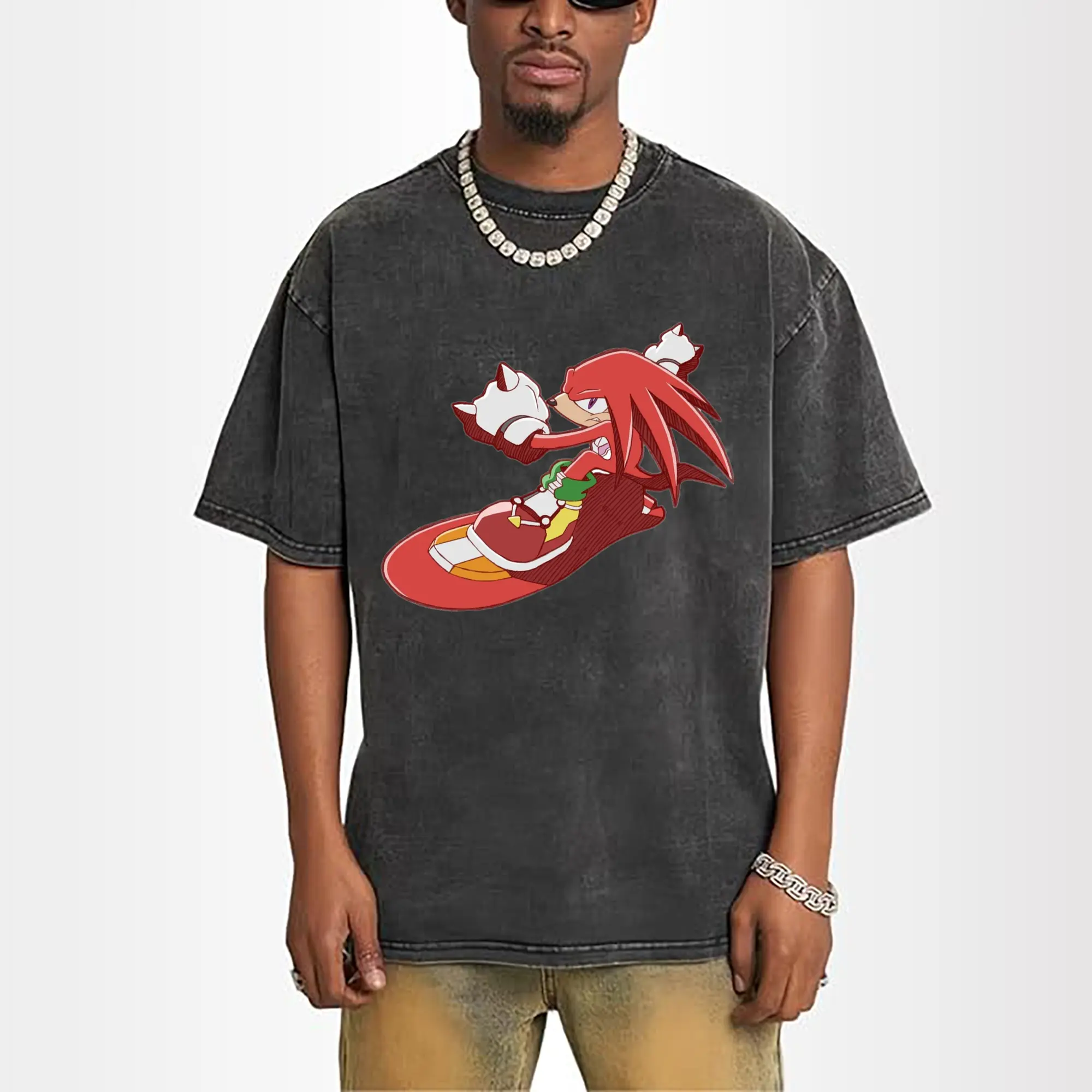 men's Knuckles graphic tee