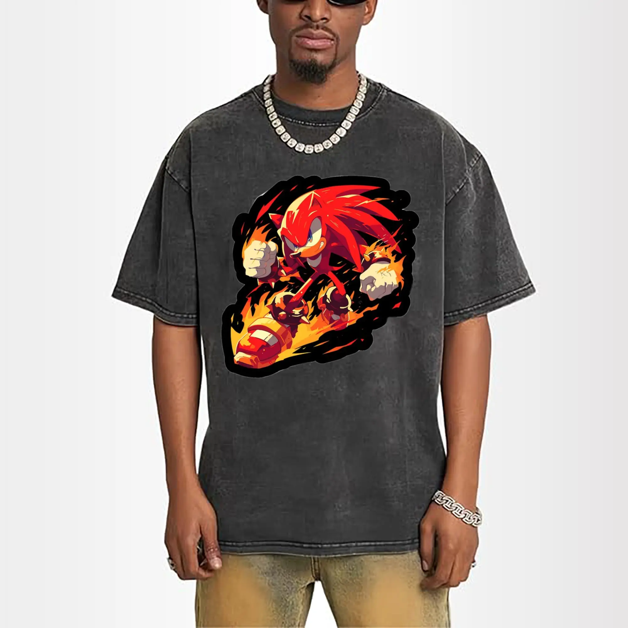 men's Knuckles icon shirt