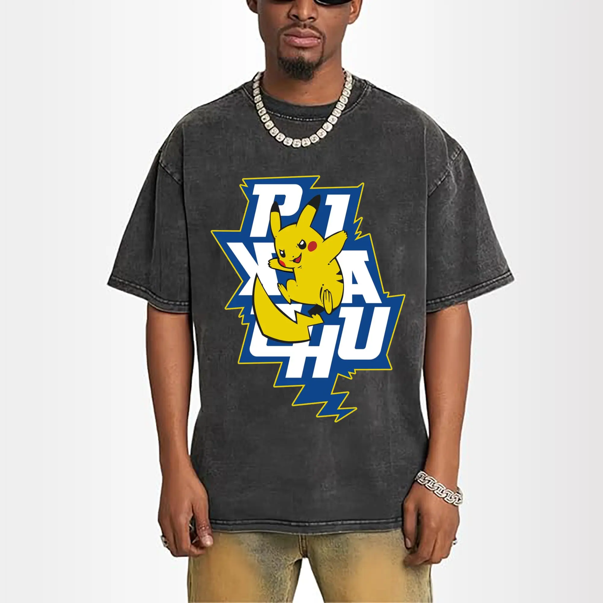 mens pikachu icon shirt