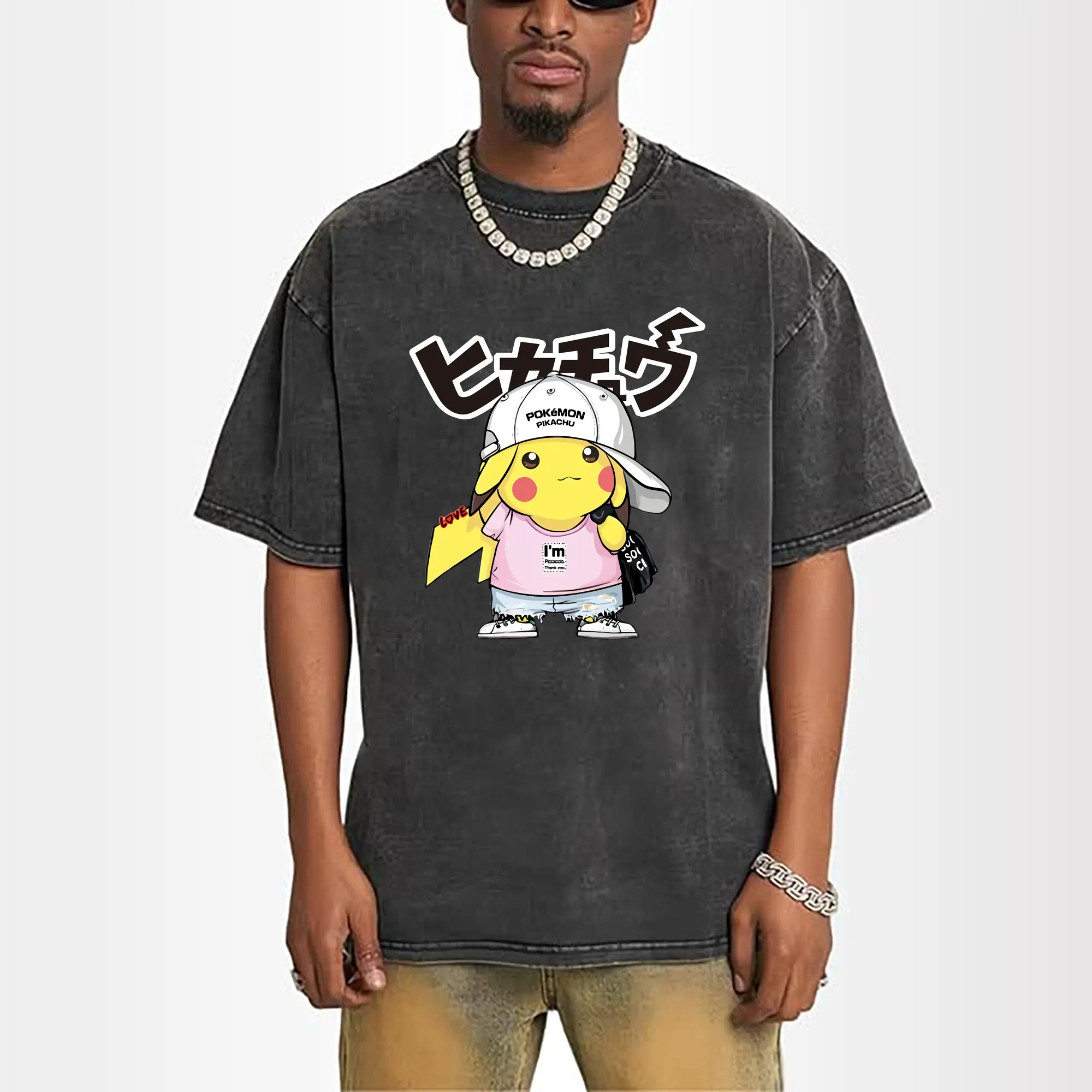 pikachu graphic t shirt​