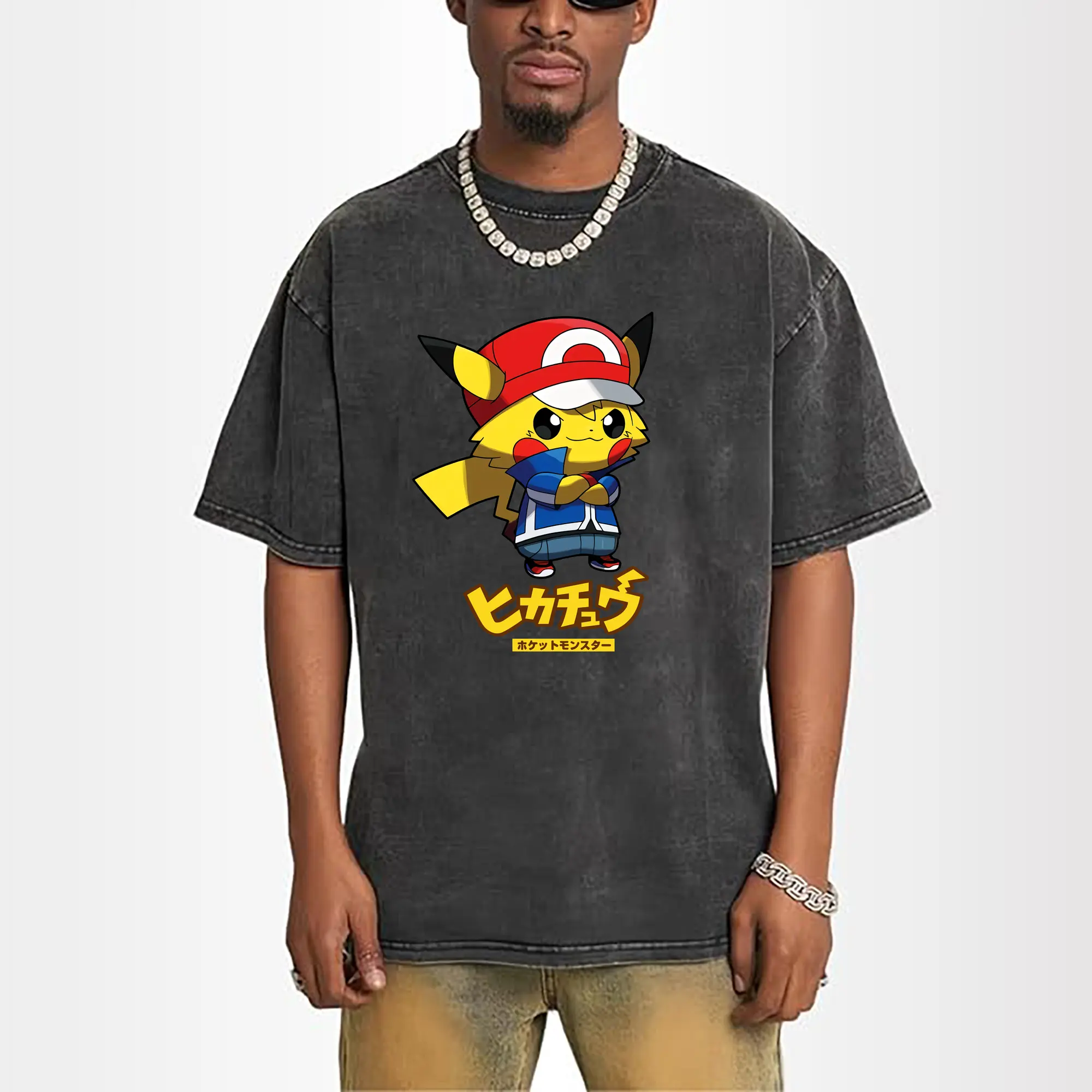 pikachu graphic tee