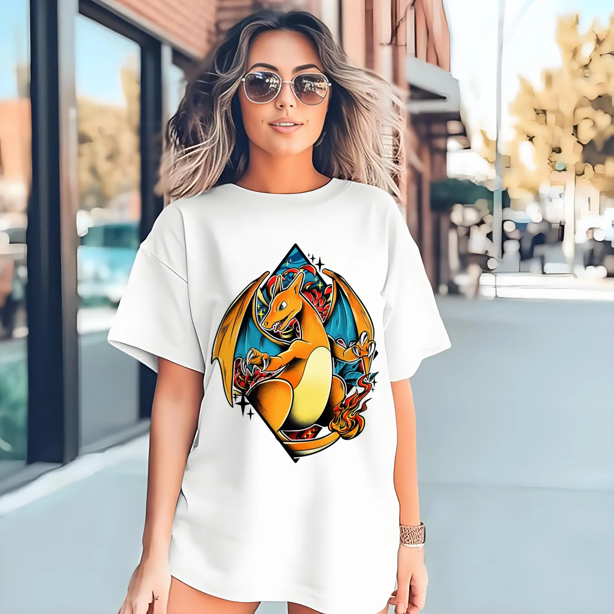 mens charizard graphic t shirt