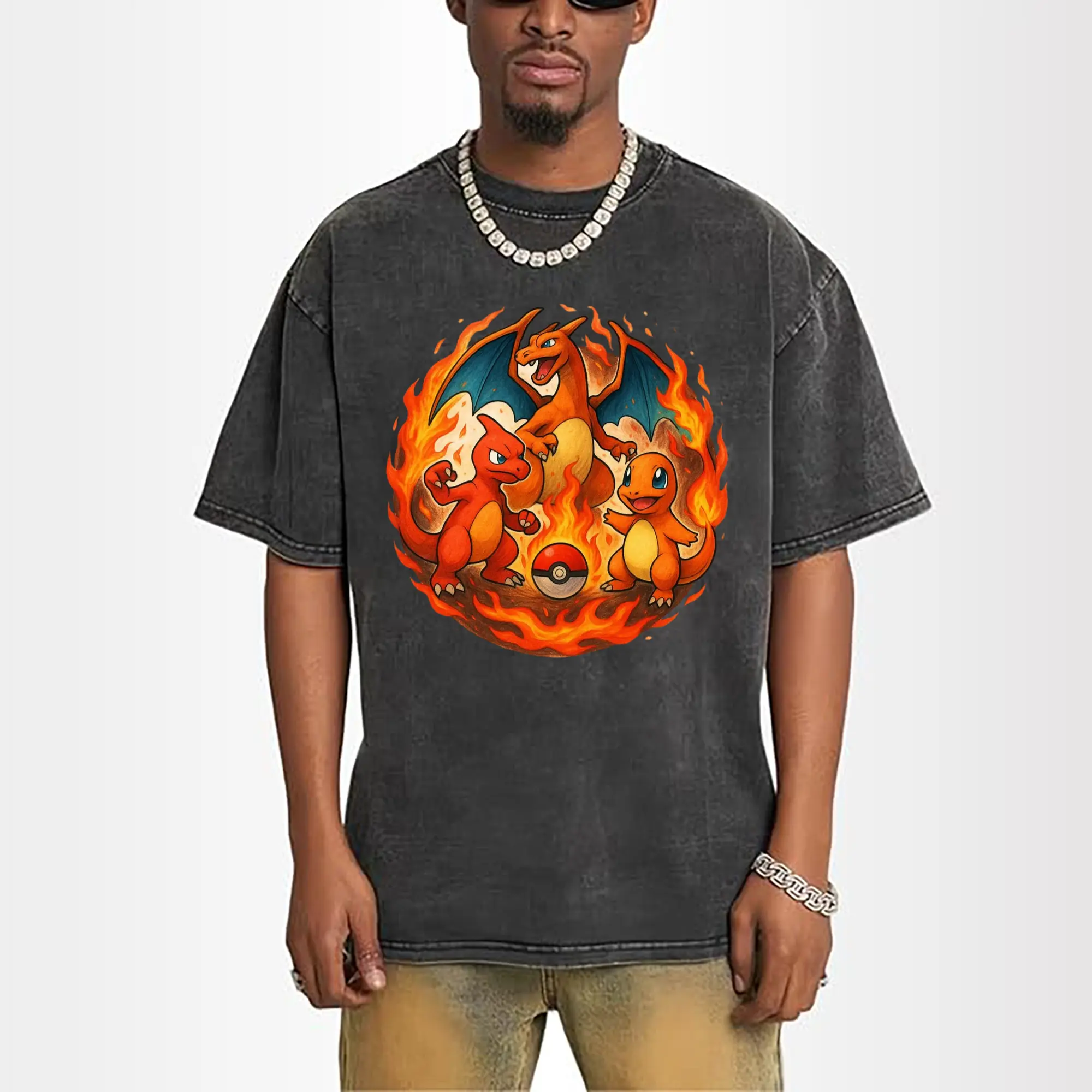 pokemon charizard tee