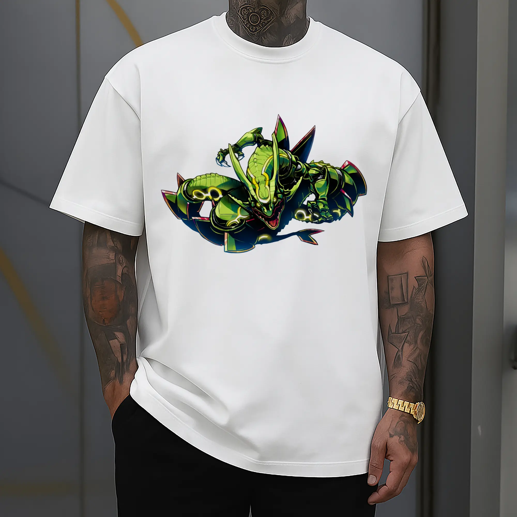 pokemon cool rayquaza t-shirt