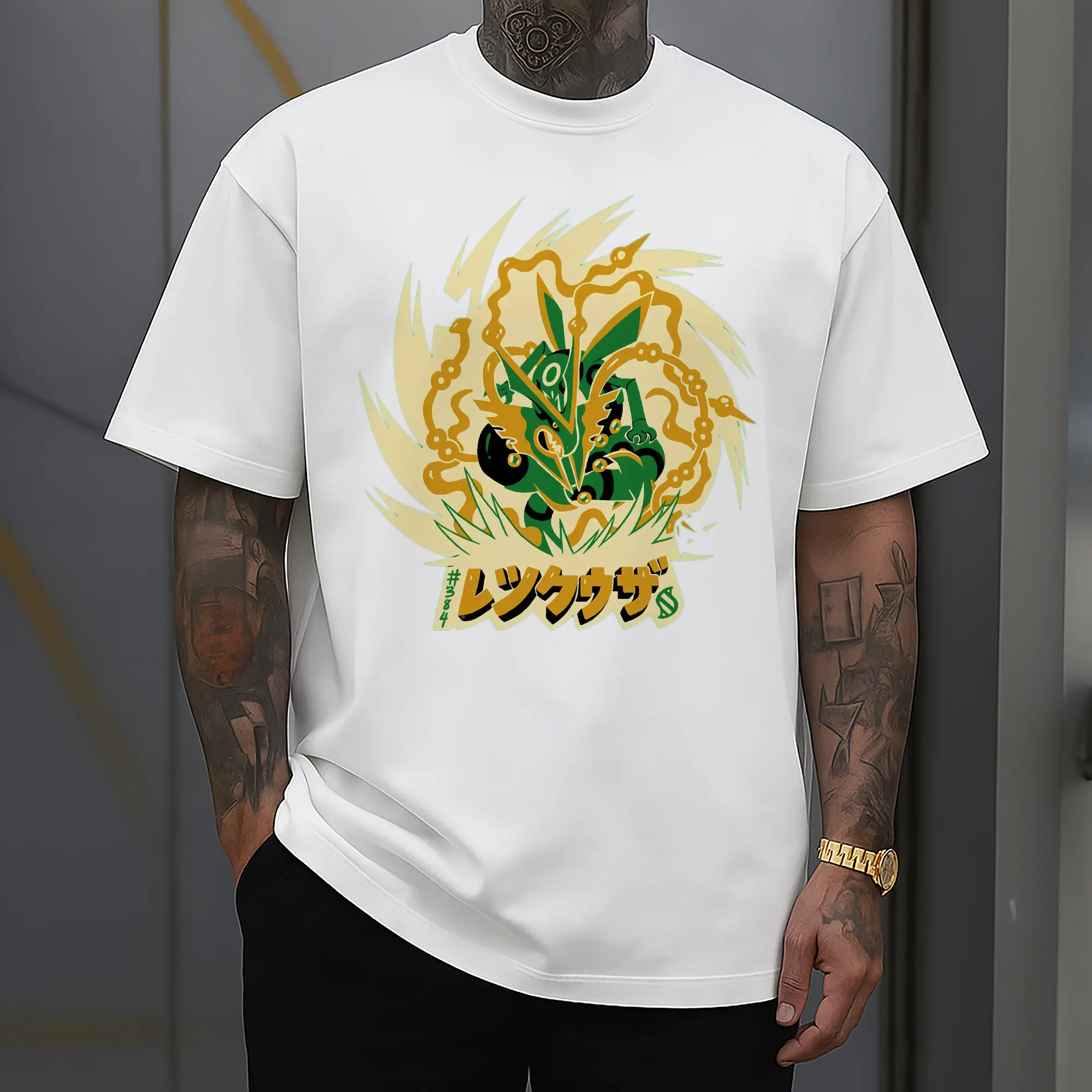 retro rayquaza  t shirt