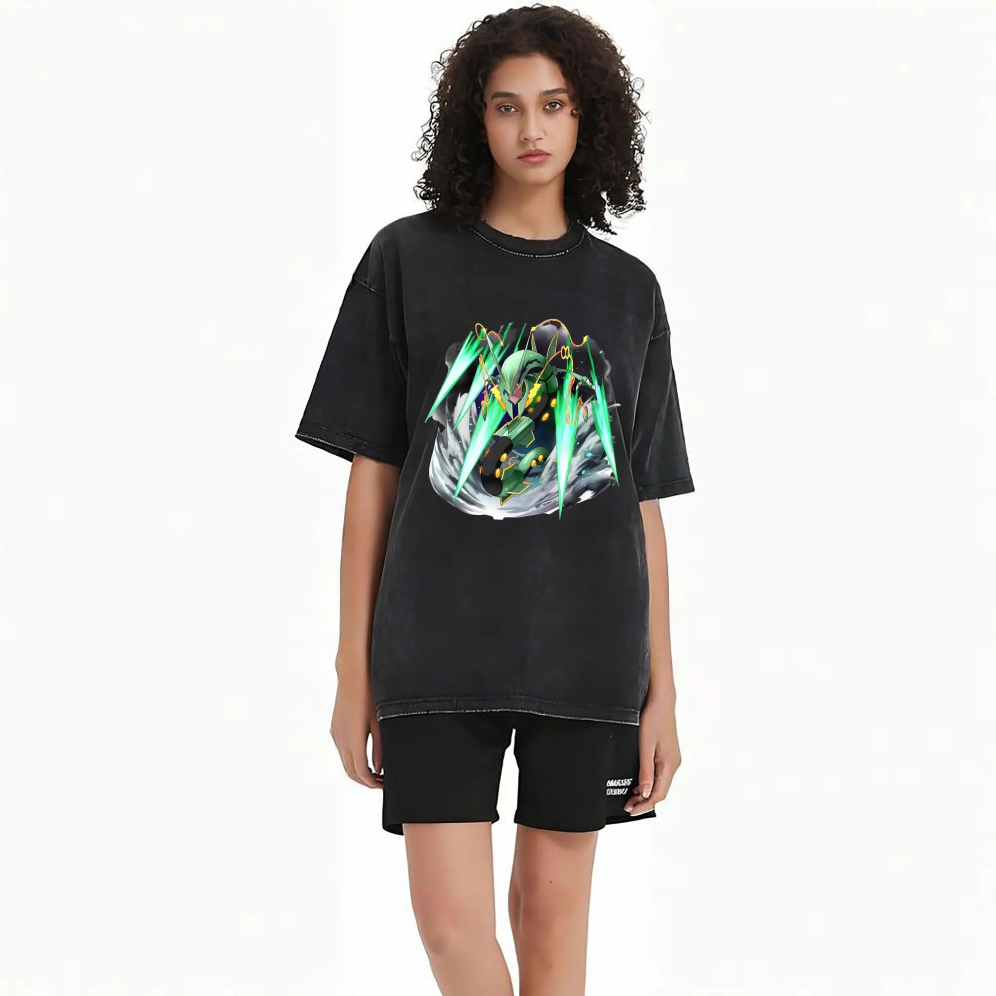 mega rayquaza art graphic t shirt​